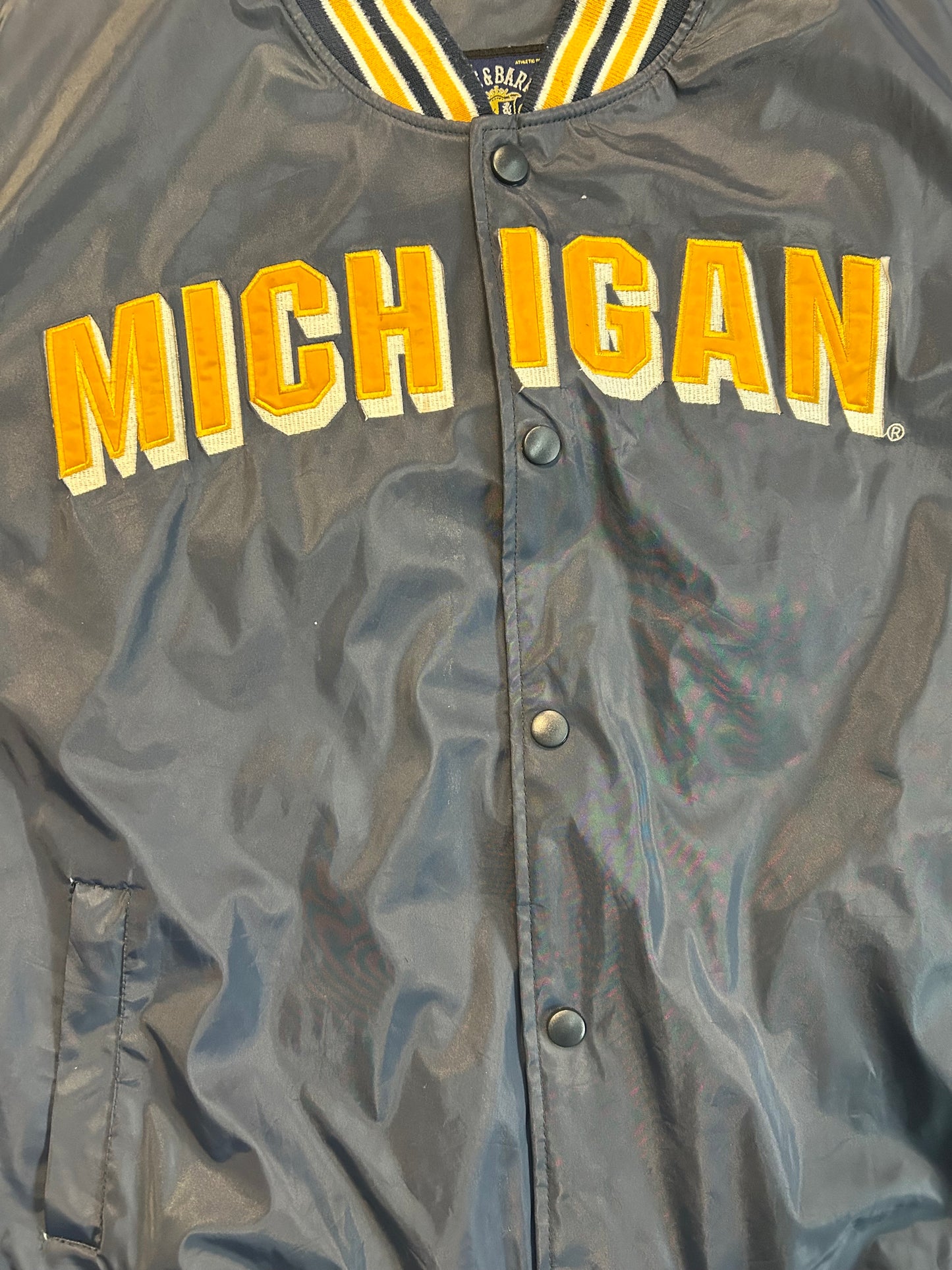 Vintage Michigan Wolverines Steve & Barry’s Sports Jacket
