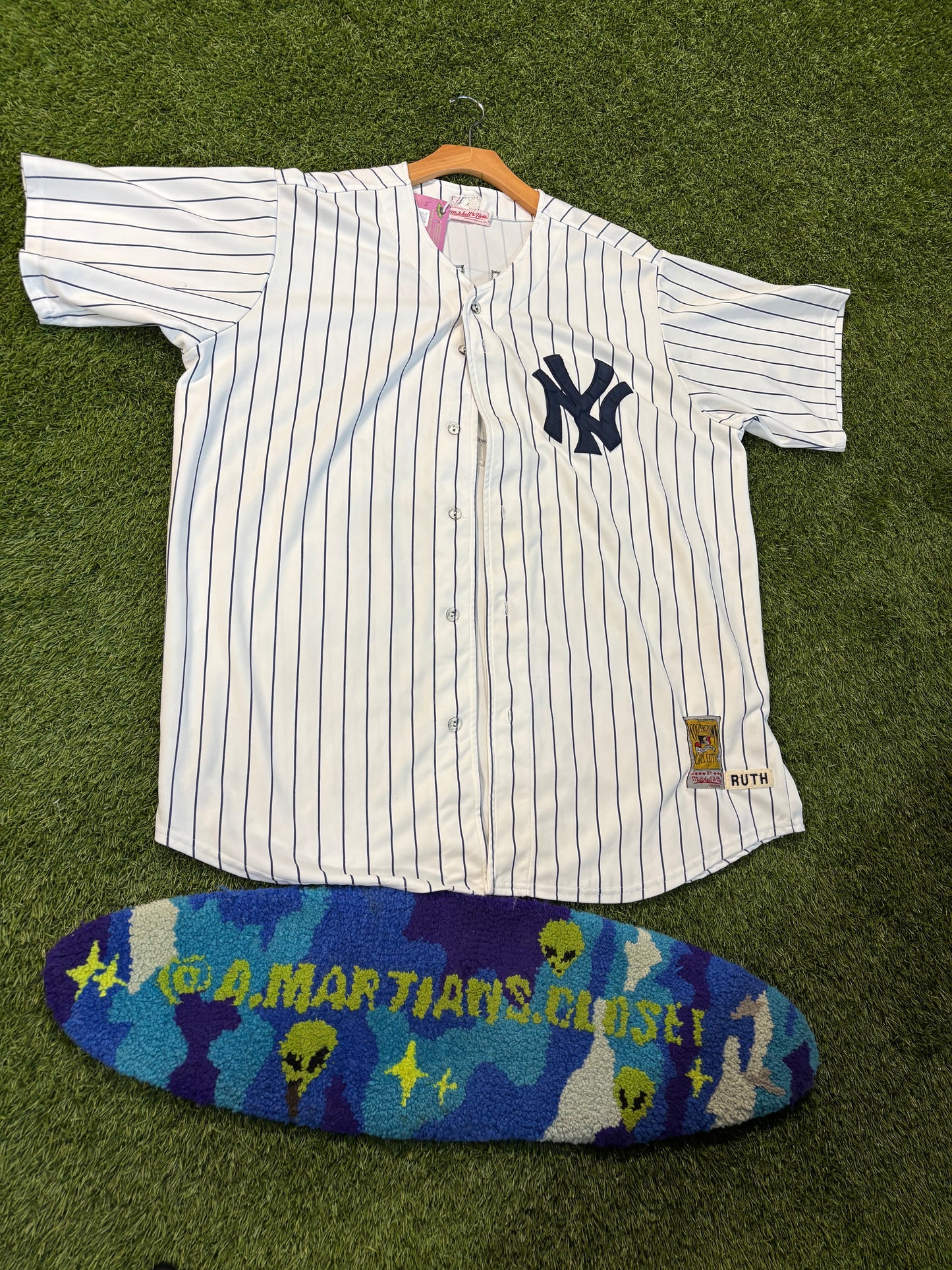 Y2K New York Yankees Babe Ruth Jersey