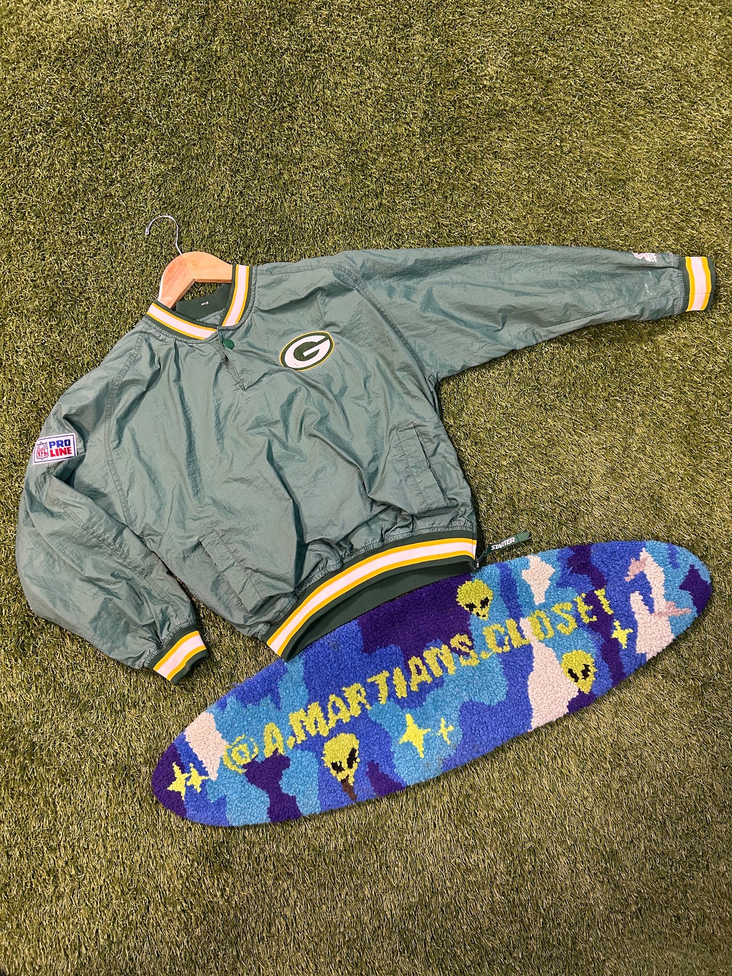 Vintage Pro Line Starter Green Bay Packers Kids Jacket
