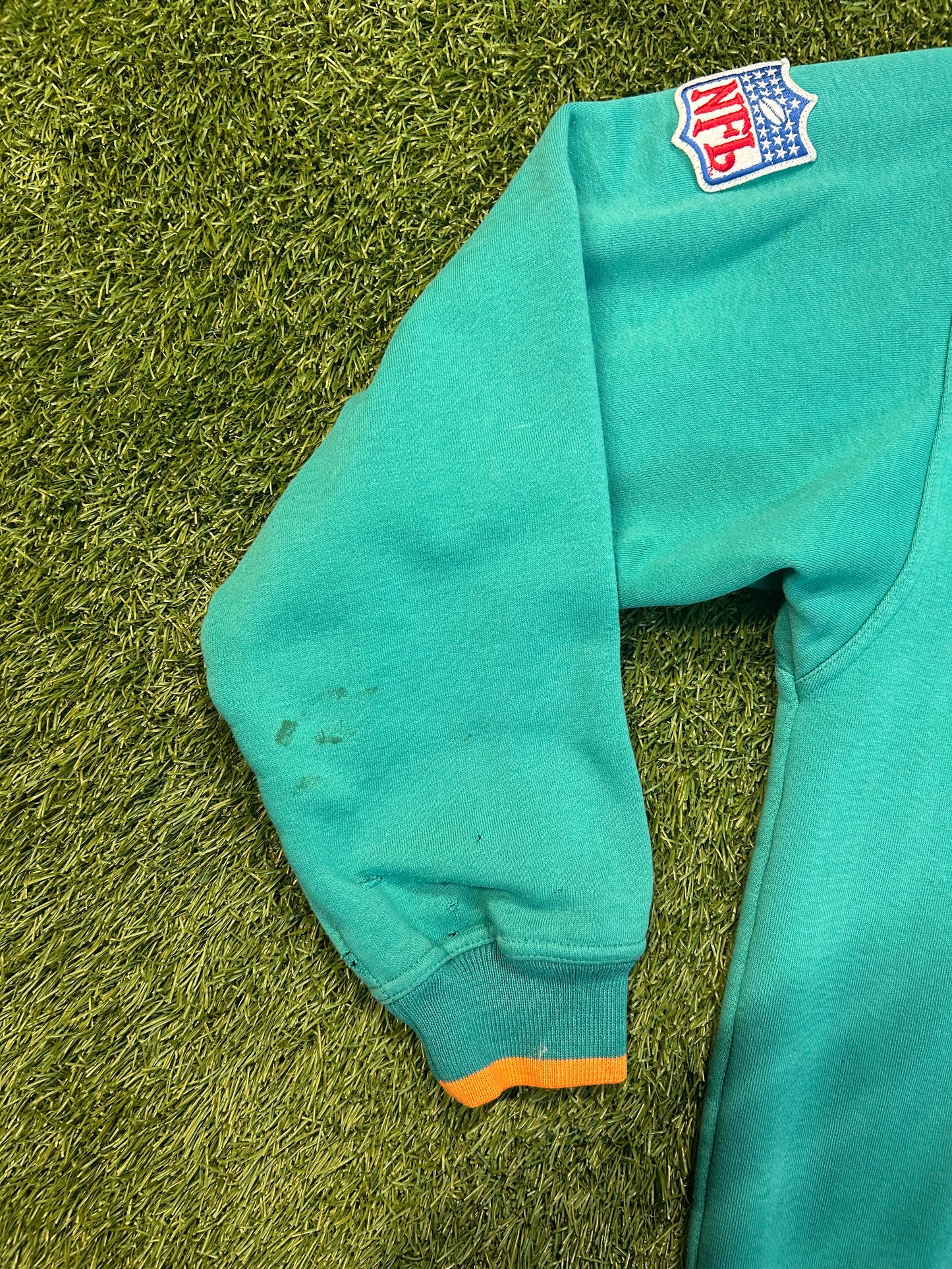 Vintage 90s NFL Miami Dolphins Apex One Crewneck