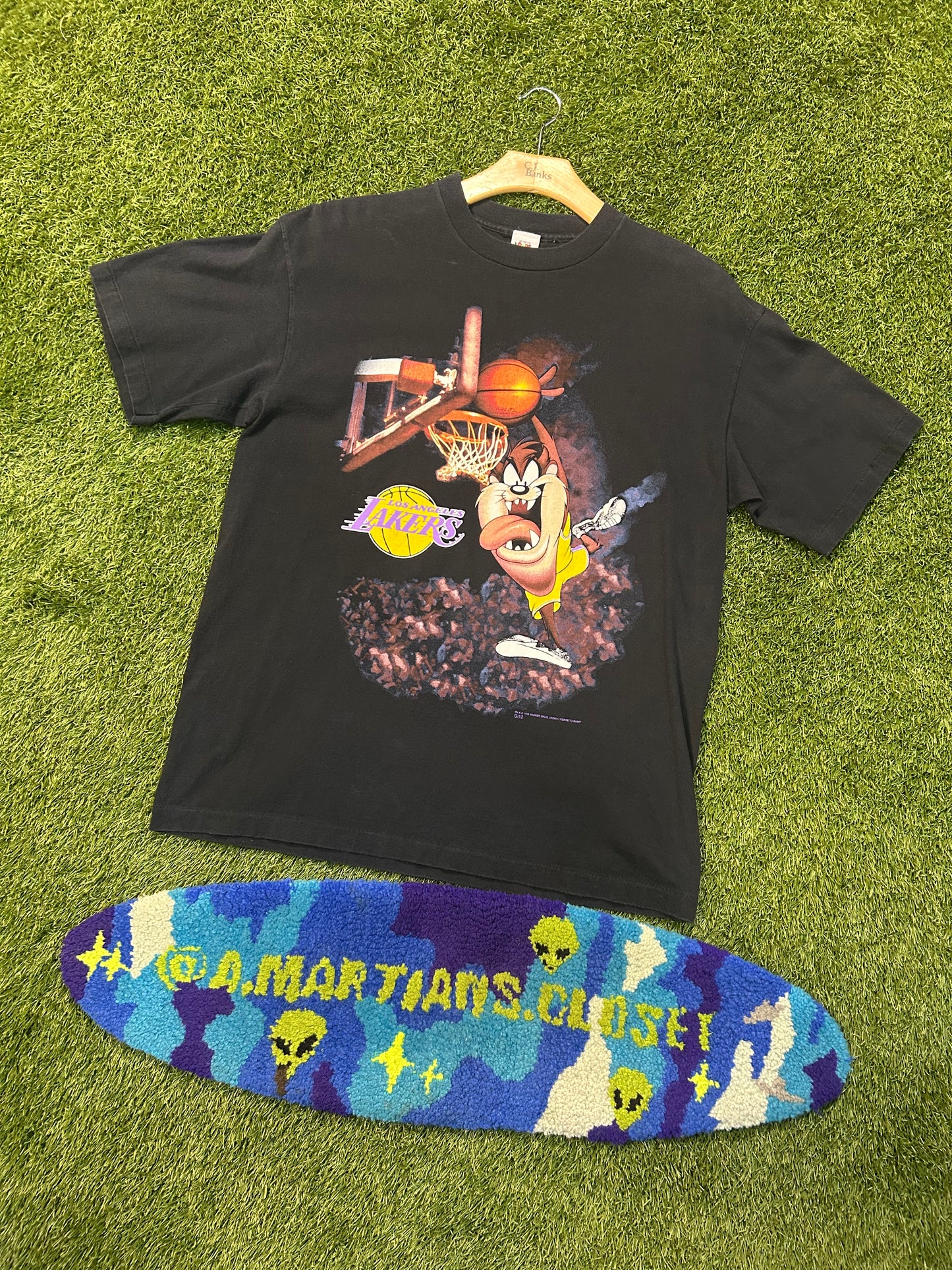 Vintage 1996 Los Angeles Lakers X Tasmania Tiger Dunk Tee