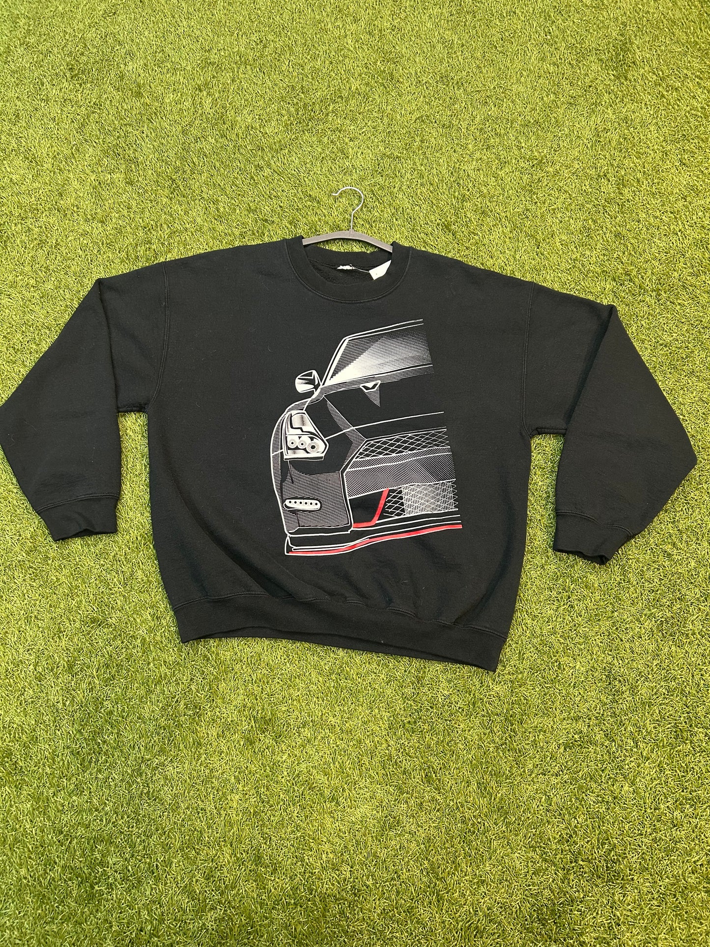 Y2K Car View Crewneck