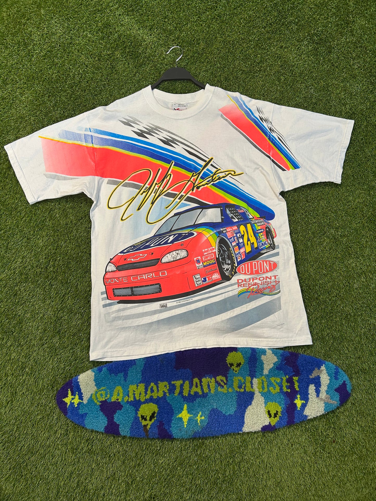 Vintage 1996 Jeff Gordon AOP NASCAR tee