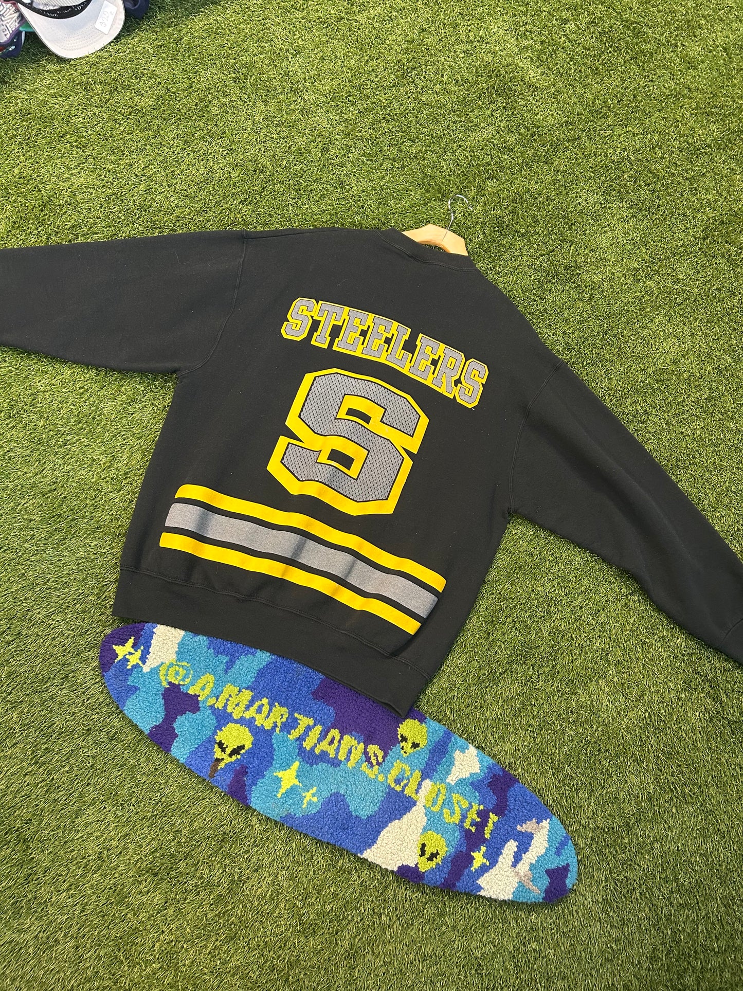 Vintage 1995 Pittsburgh Steelers NFL Crewneck Front & Back Hit