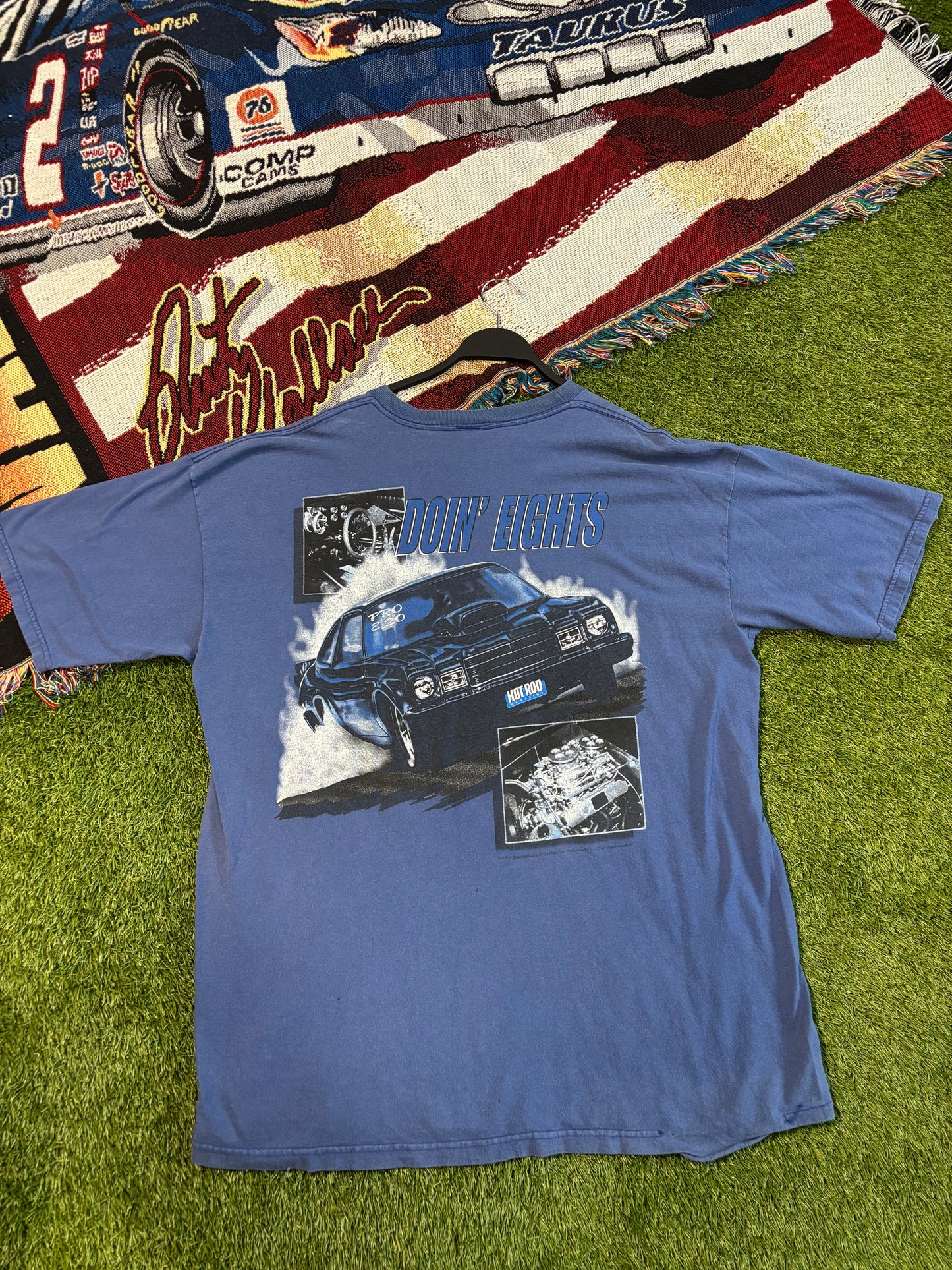 1998 Hot Rod Magazine Drag Racing Series T-shirt Size XL