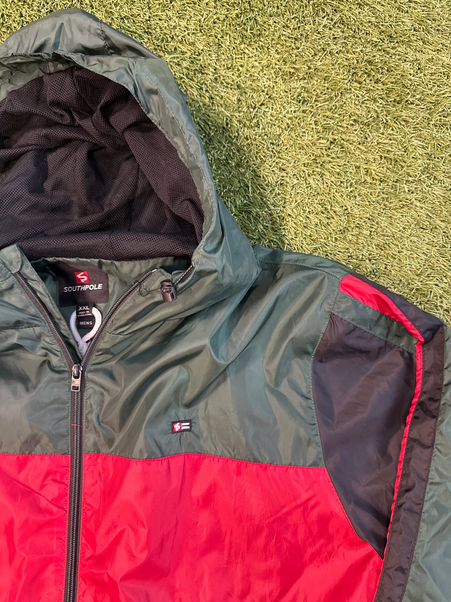 Y2K “SOUTHPOLE” FULL ZIP HOODIE