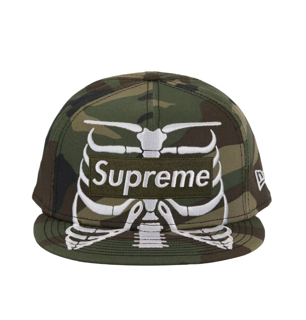 Supreme New Era Bone Hat