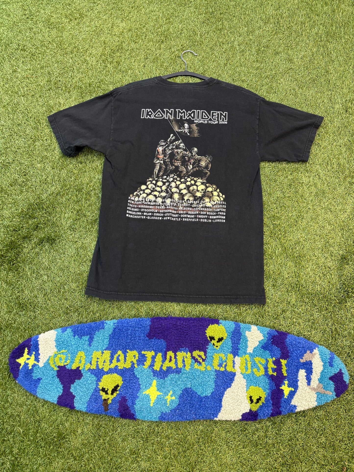Iron Maiden A Matter of Life and Death 2006 World Tour Tee