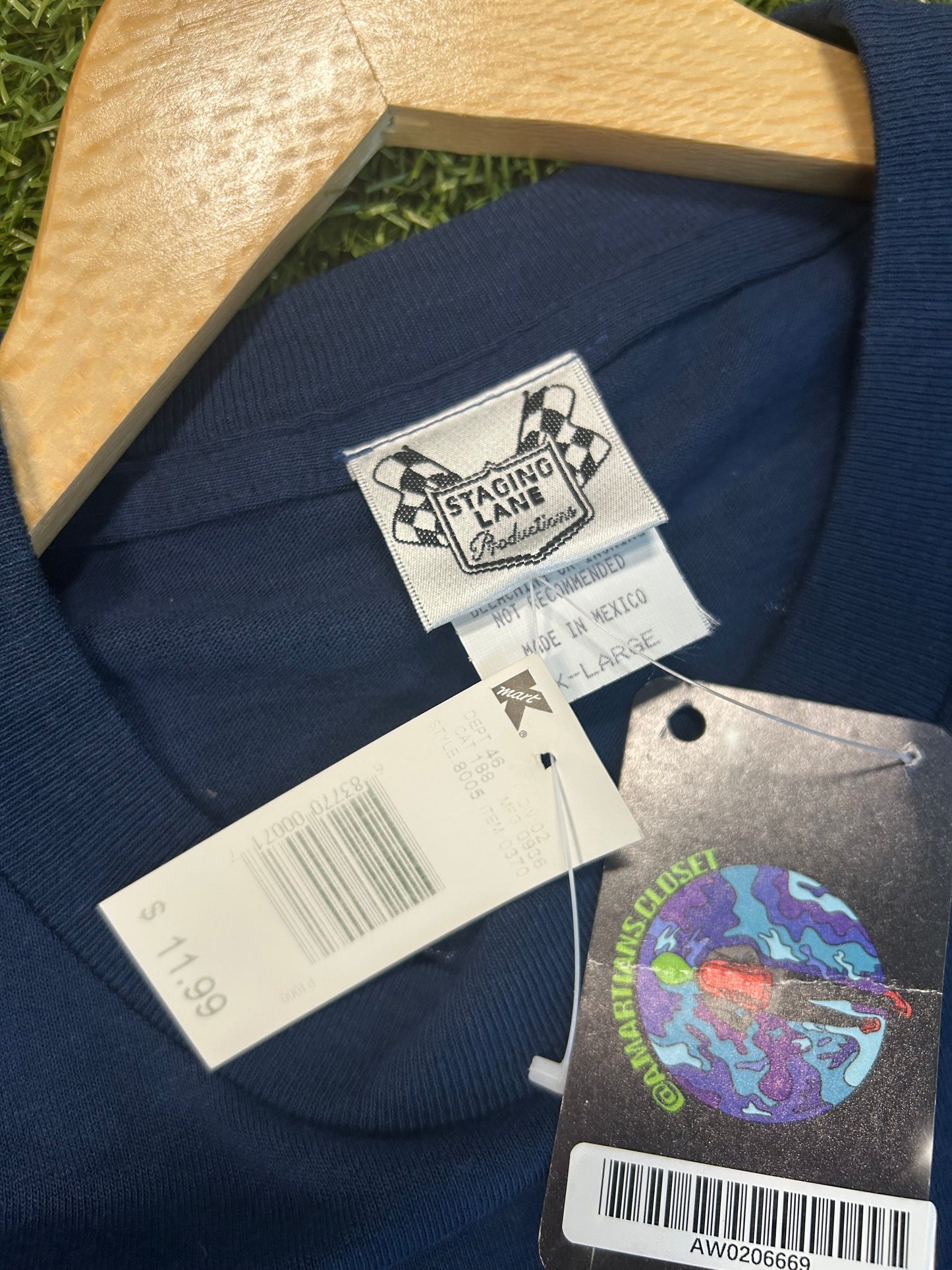 Vintage Muscle Machines Blue Mustang Tee