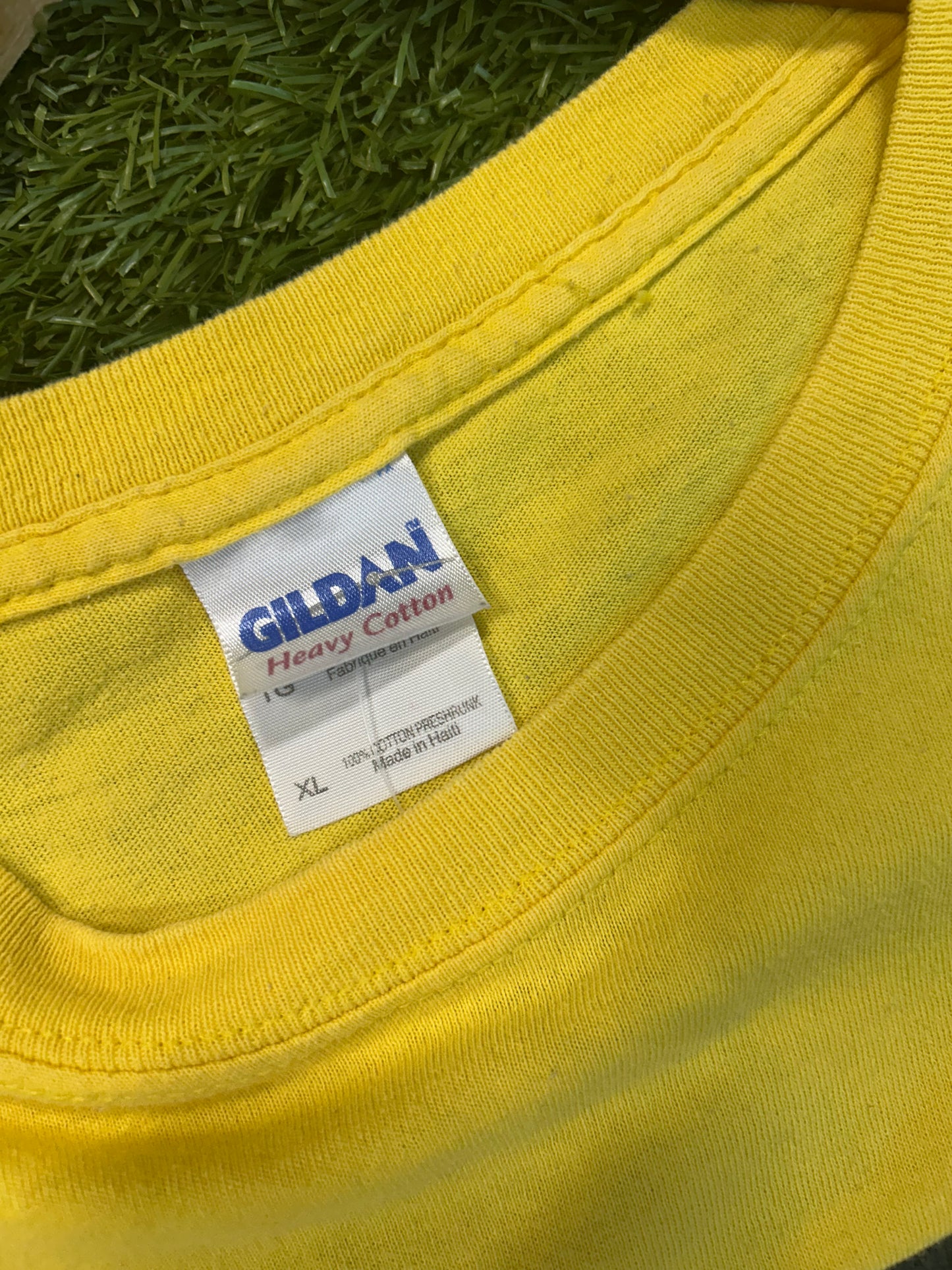 Y2K Yellow Obama Tee