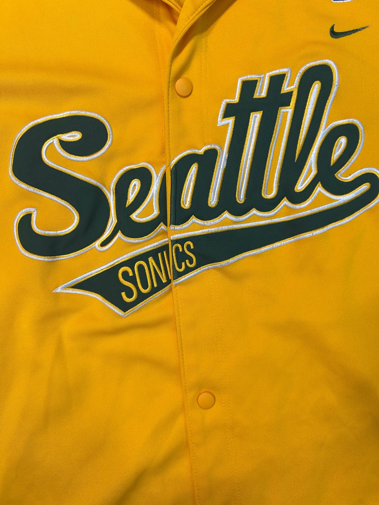 Vintage Nike Seattle Sonics Warmup Jacket