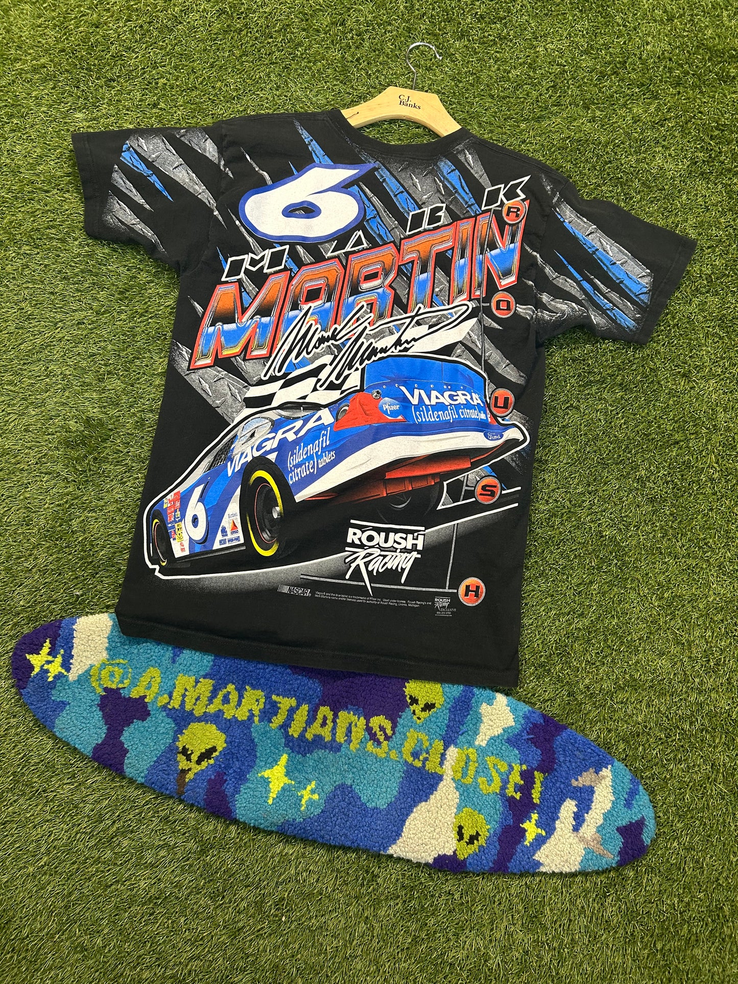 Y2K Mark Martin #6 Roush Racing NASCAR AOP Tee