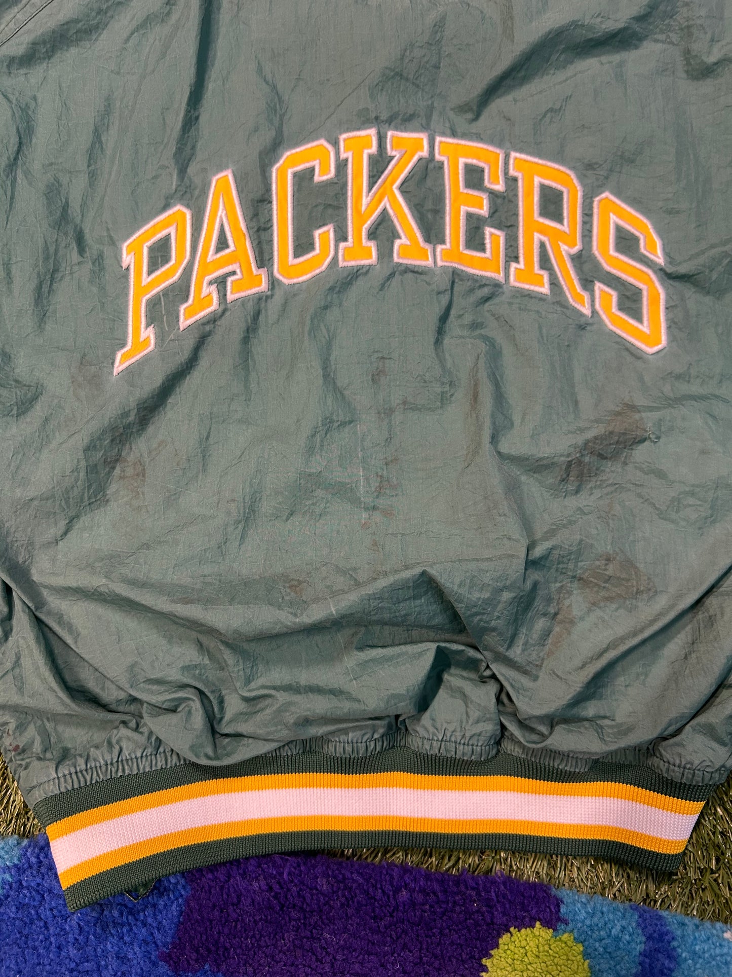 Vintage Pro Line Starter Green Bay Packers Kids Jacket