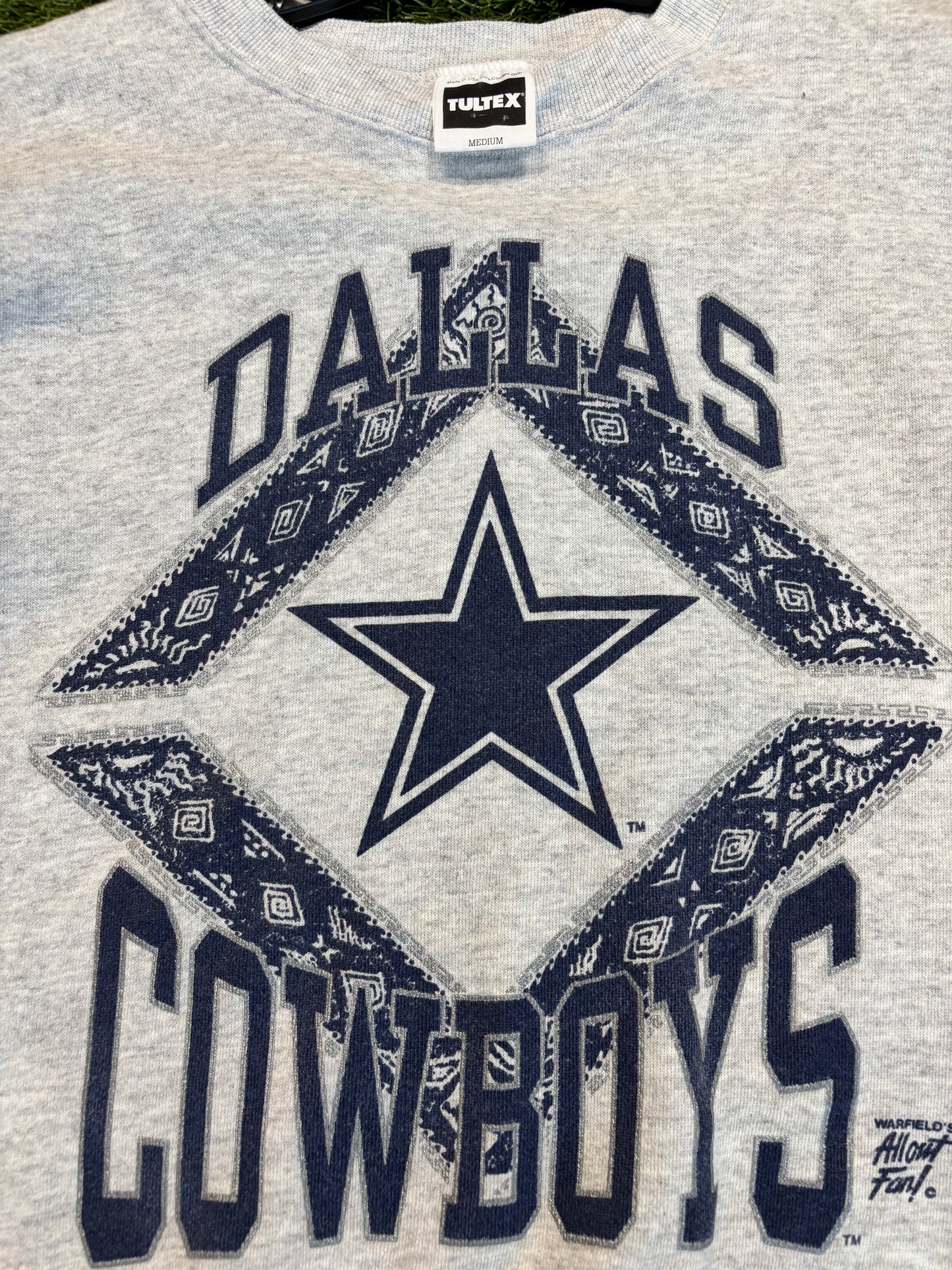 Vintage 90s NFL Dallas Cowboys Tultex Crewneck