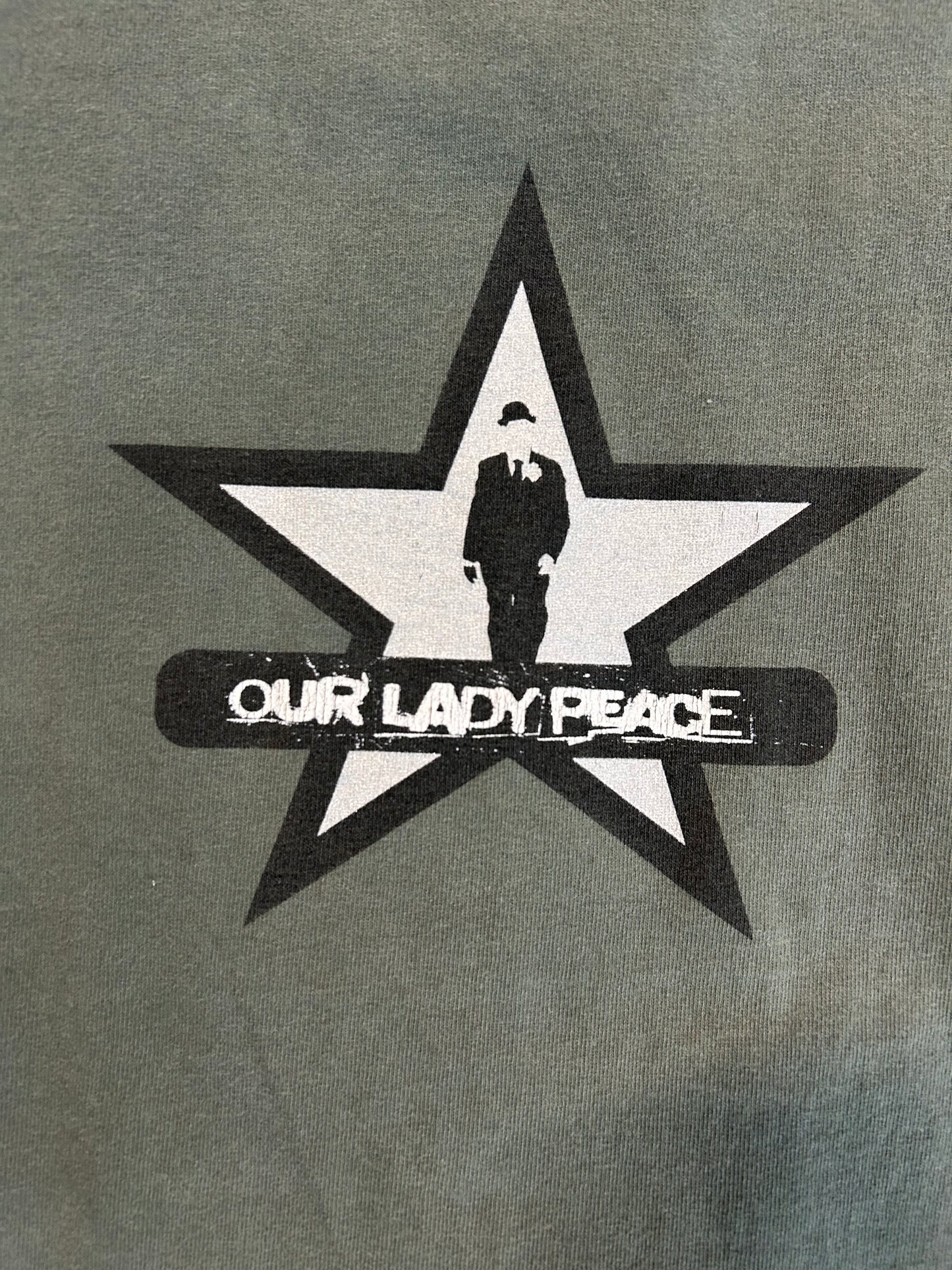 Vintage 1999 Out Lady Peace Band Tee