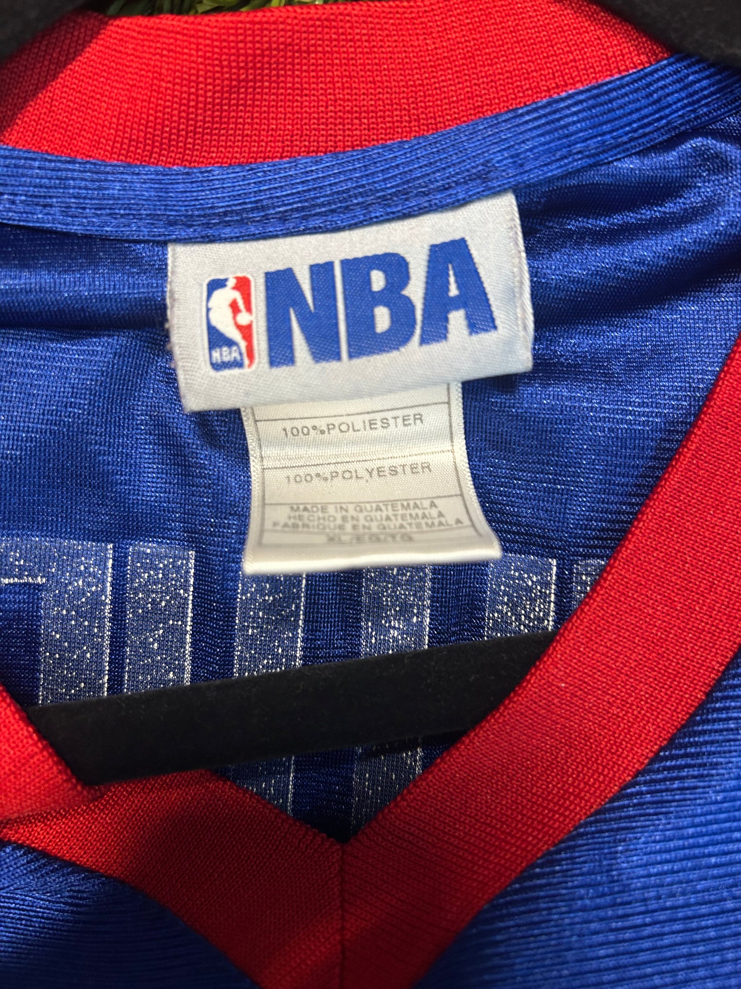 Y2K NBA Detroit Pistons Chancy Billups #1 Jersey