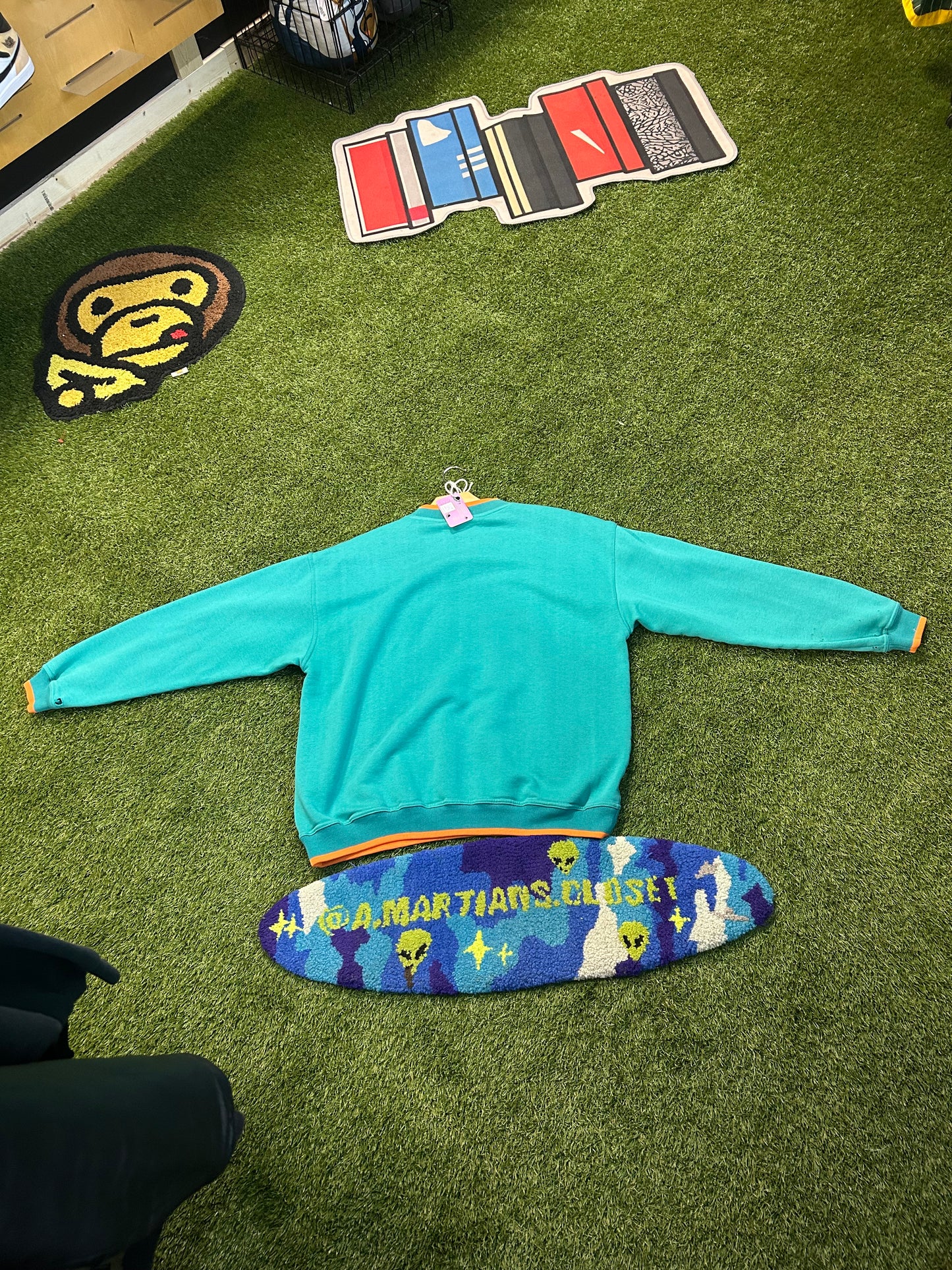 Vintage 90s NFL Miami Dolphins Apex One Crewneck