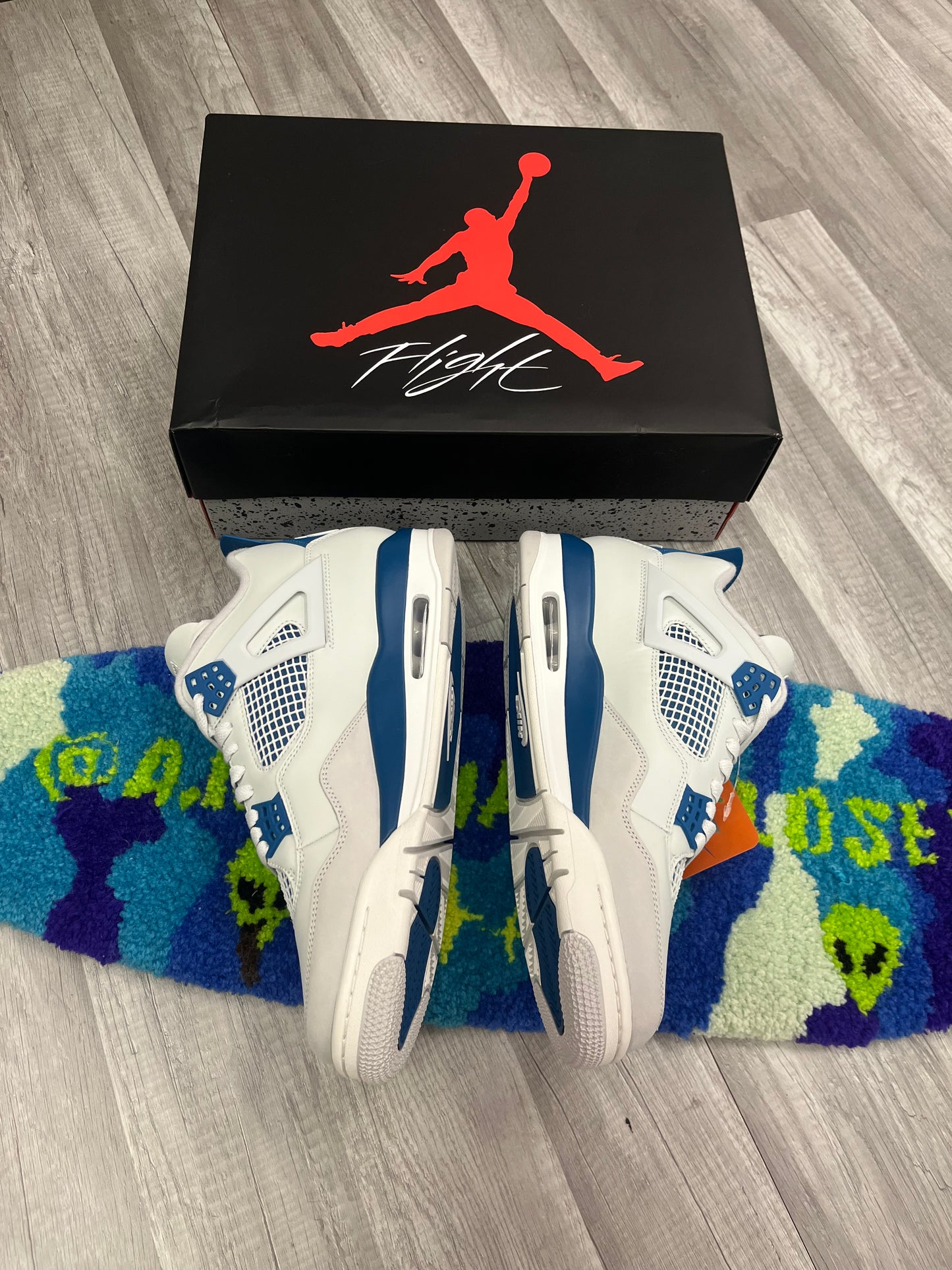 Jordan 4s Military Blue