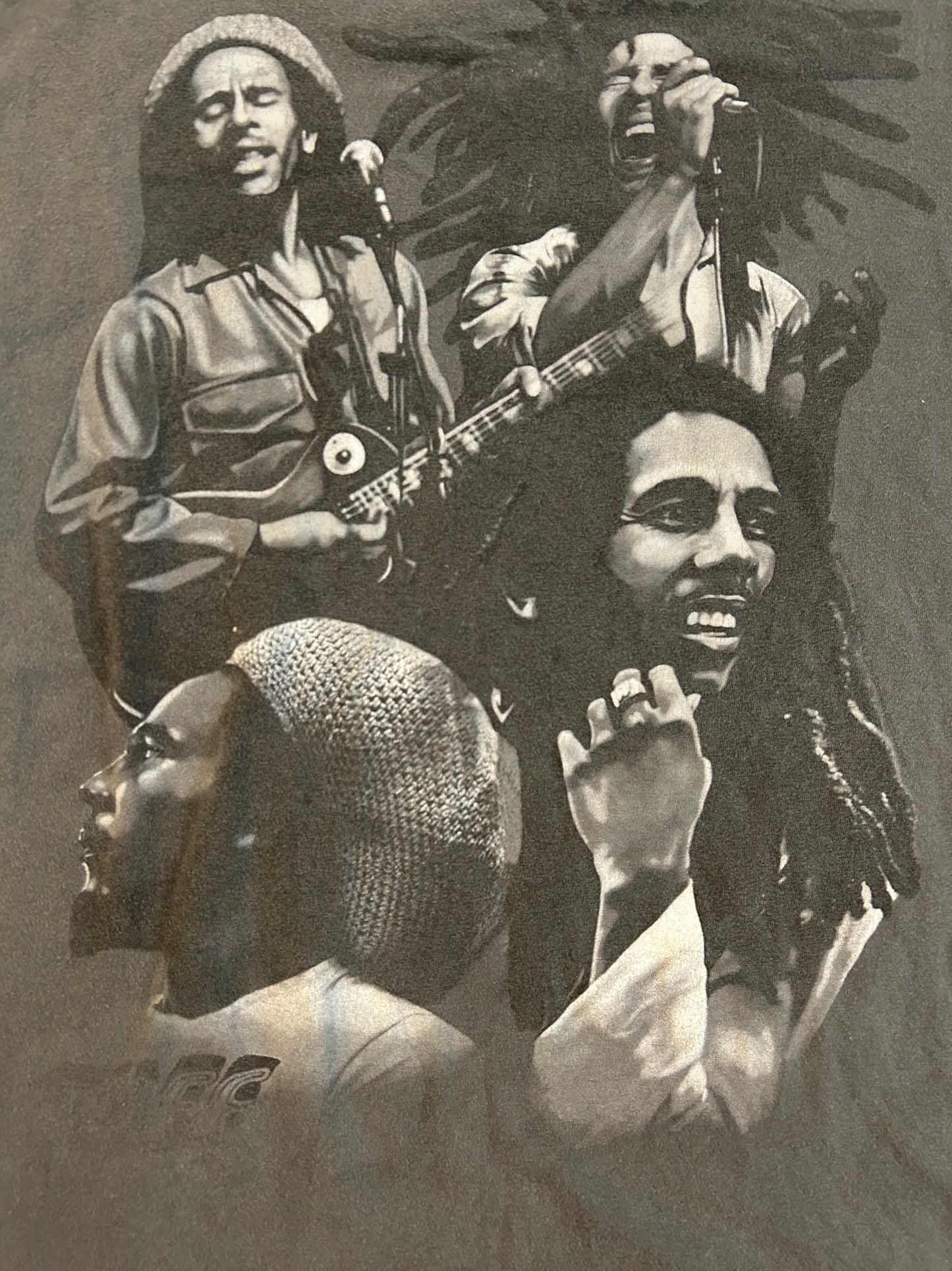 Y2K Zion Tag Bob Marley Tee