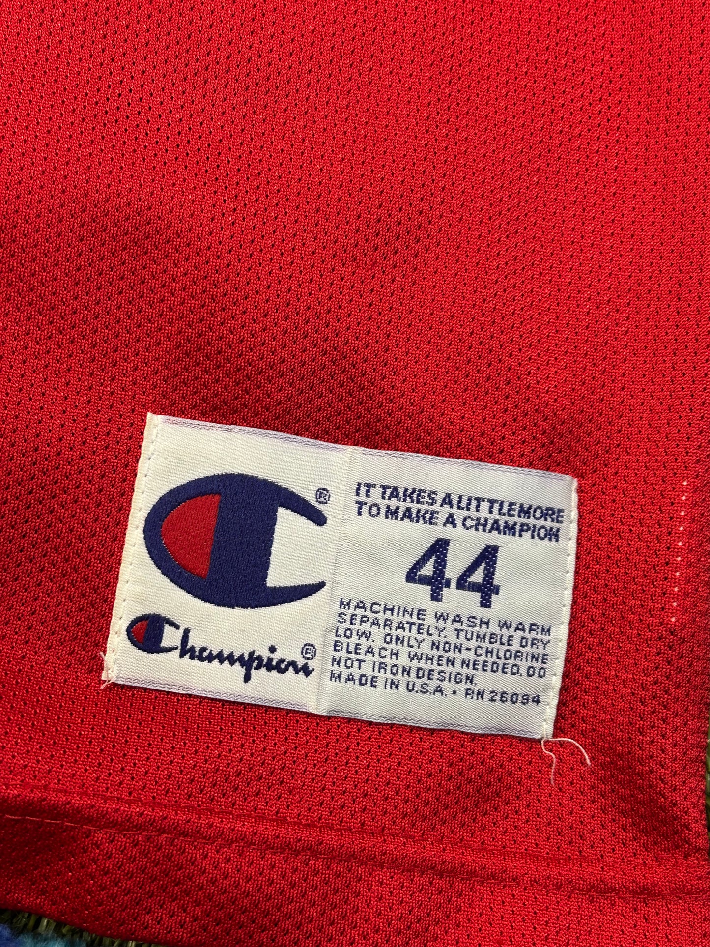 Vintage 90s Chicago Bulls Tony Kukoc #7 Champion Brand Jersey
