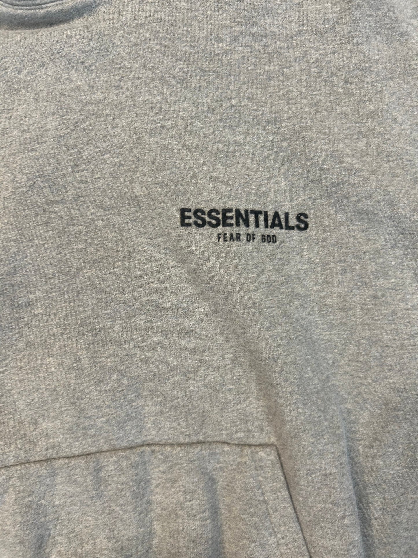 Fear Of God Essentials Fog Grey Hoodie