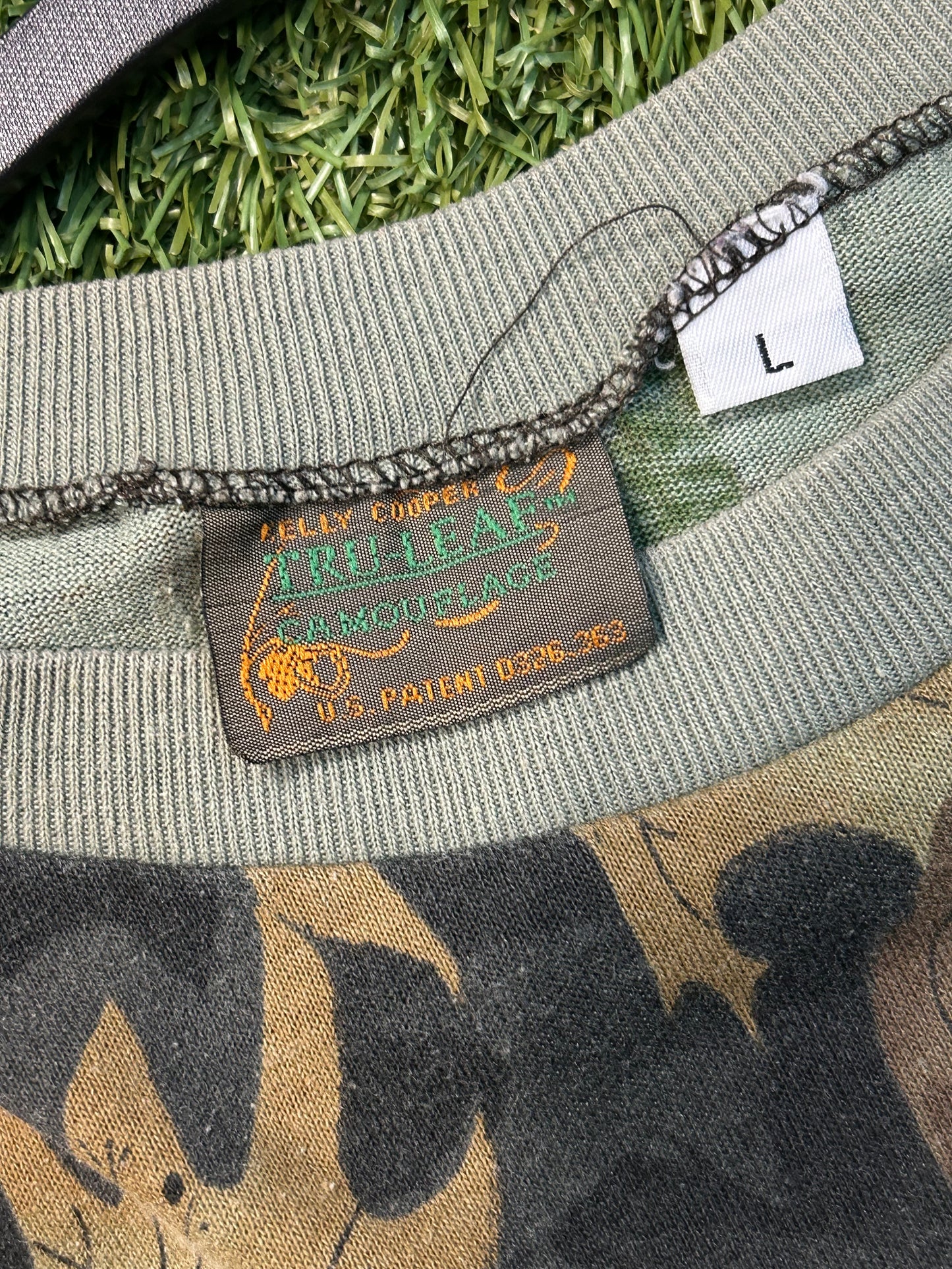 Vintage Leaf Camo Pocket Tee