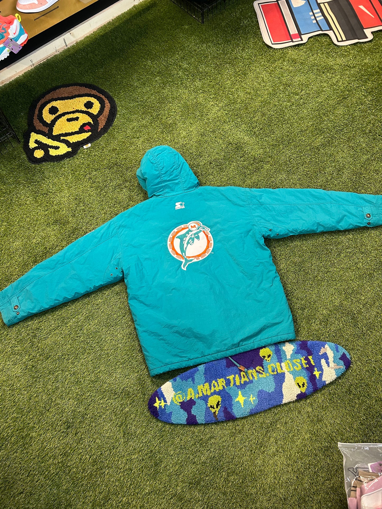 Vintage Miami Dolphins NFL Starter Coat