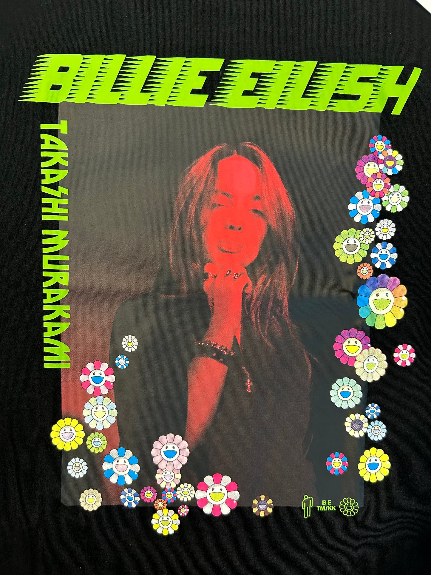 Billie Eillish X Uniqlo Black Tee