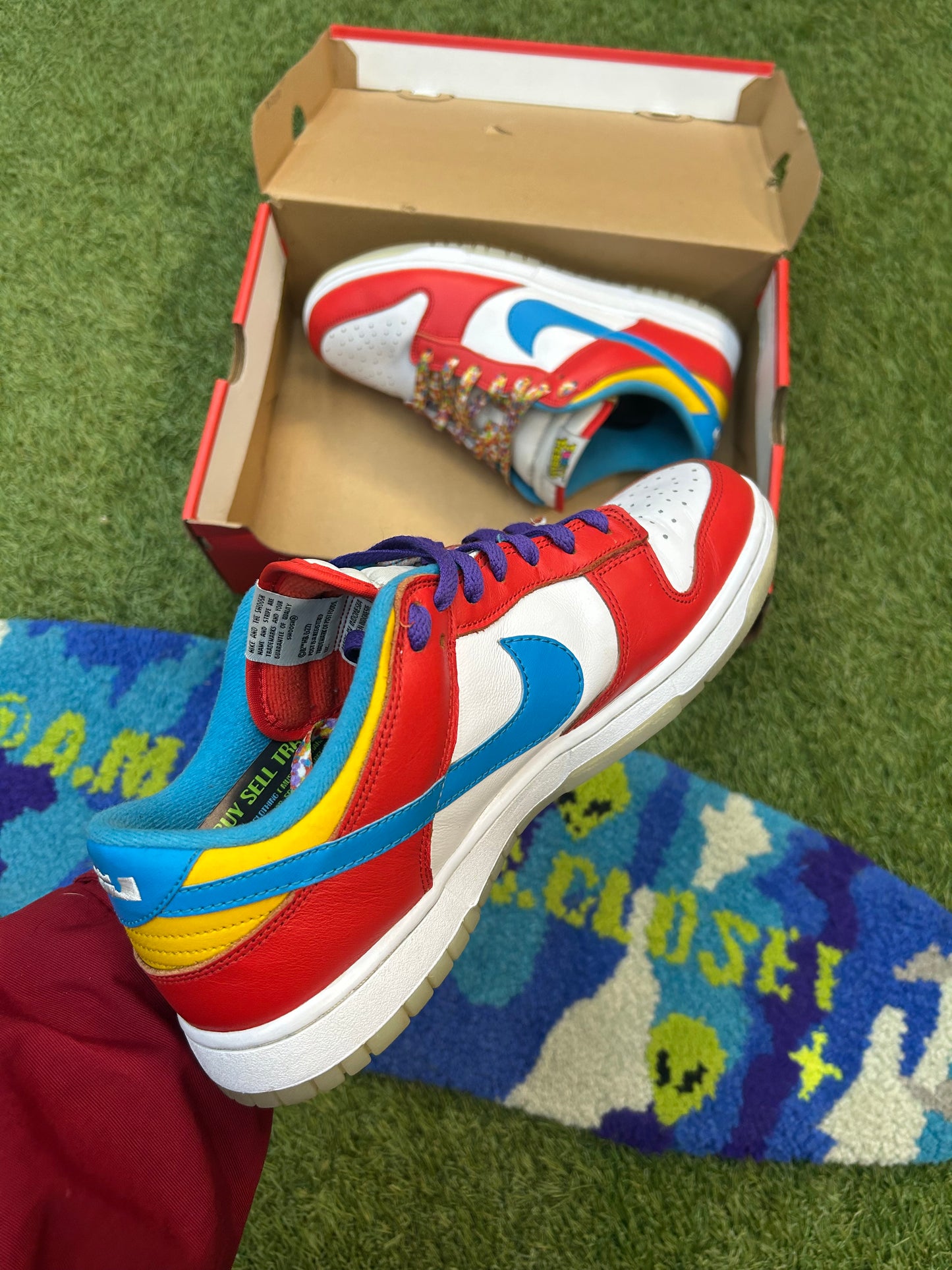 Nike Dunk Fruity Pebbles (Used)