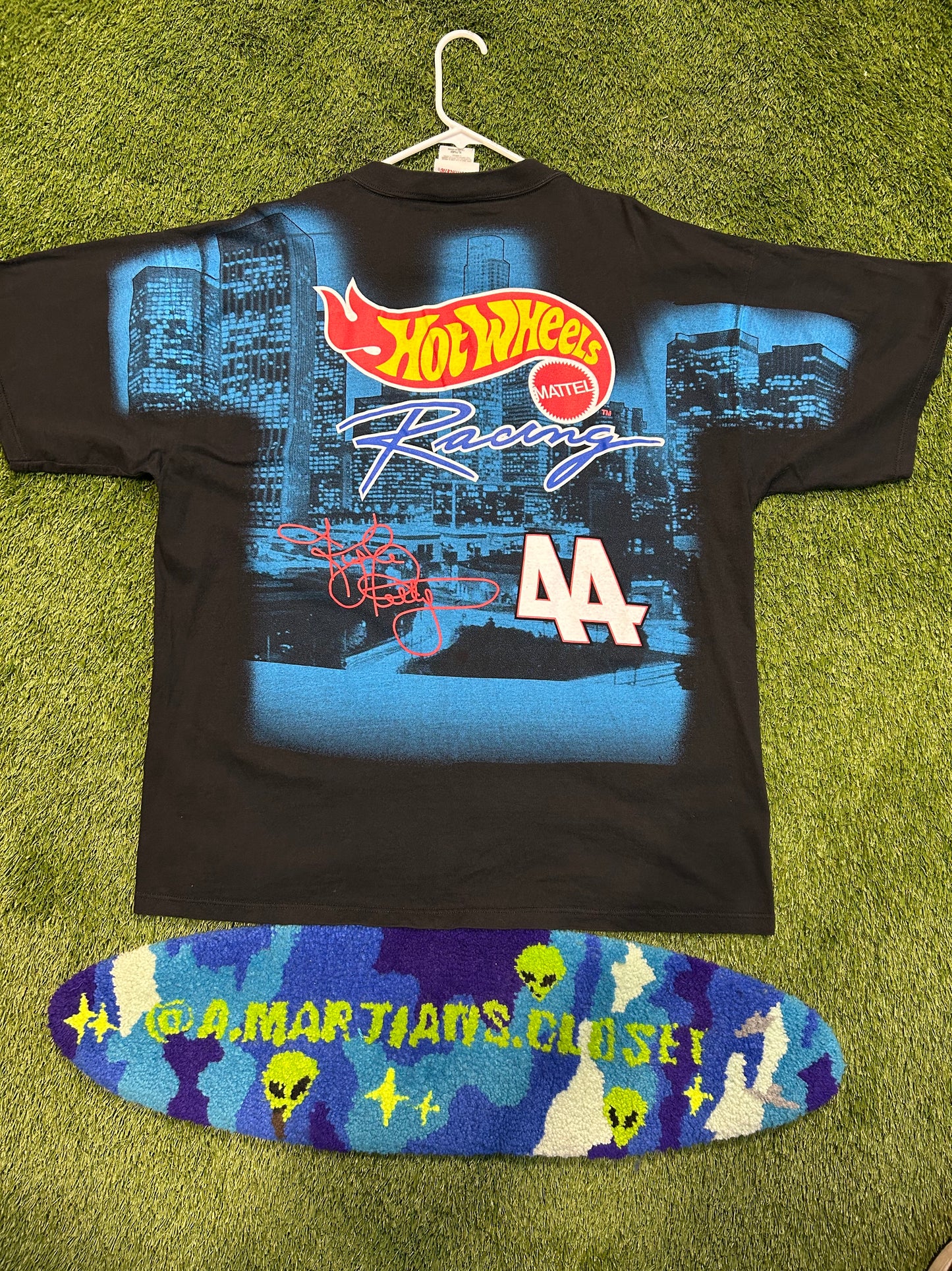 Rare Vintage 1997 Kyle Petty #44 NASCAR AOP Tee
