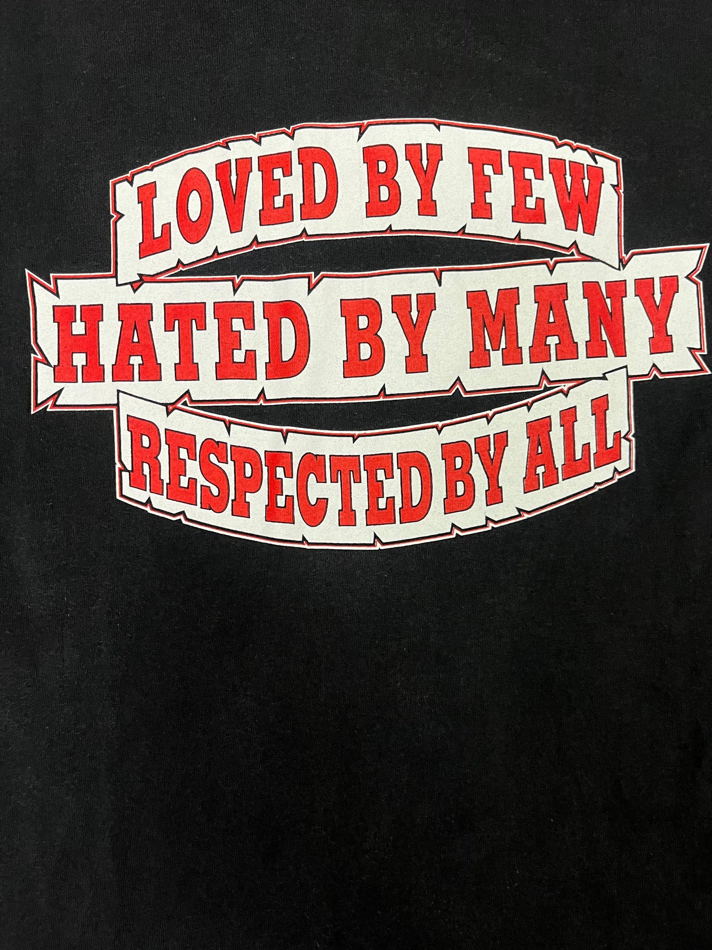 Rare Vintage 2001 Rare WWF Loved By Few Tee