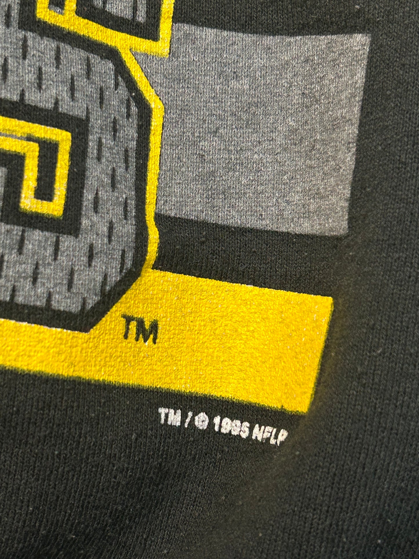 Vintage 1995 Pittsburgh Steelers NFL Crewneck Front & Back Hit