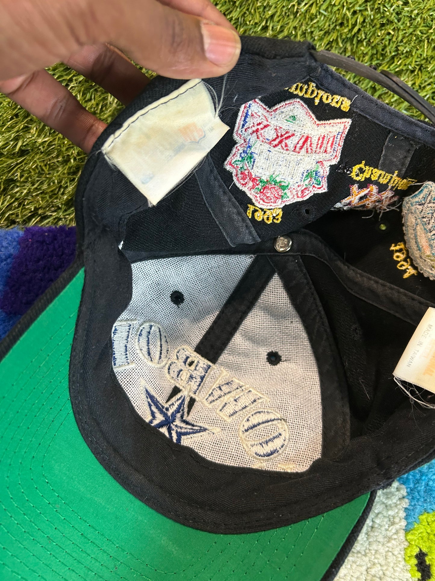 Vintage 1996 Dallas Cowboys Patches Snapback
