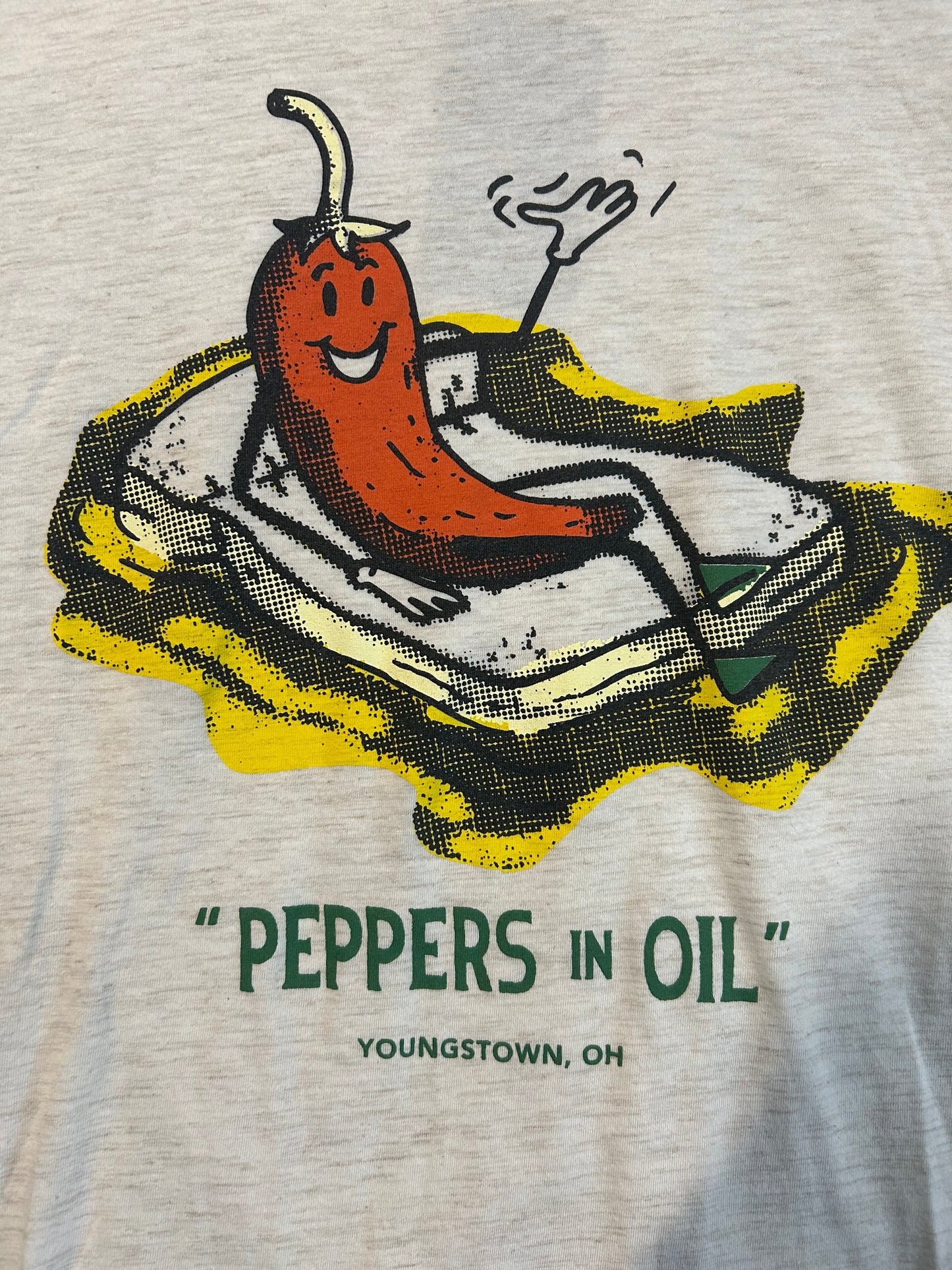 Vintage Peppers In Oil Youngstown Tee