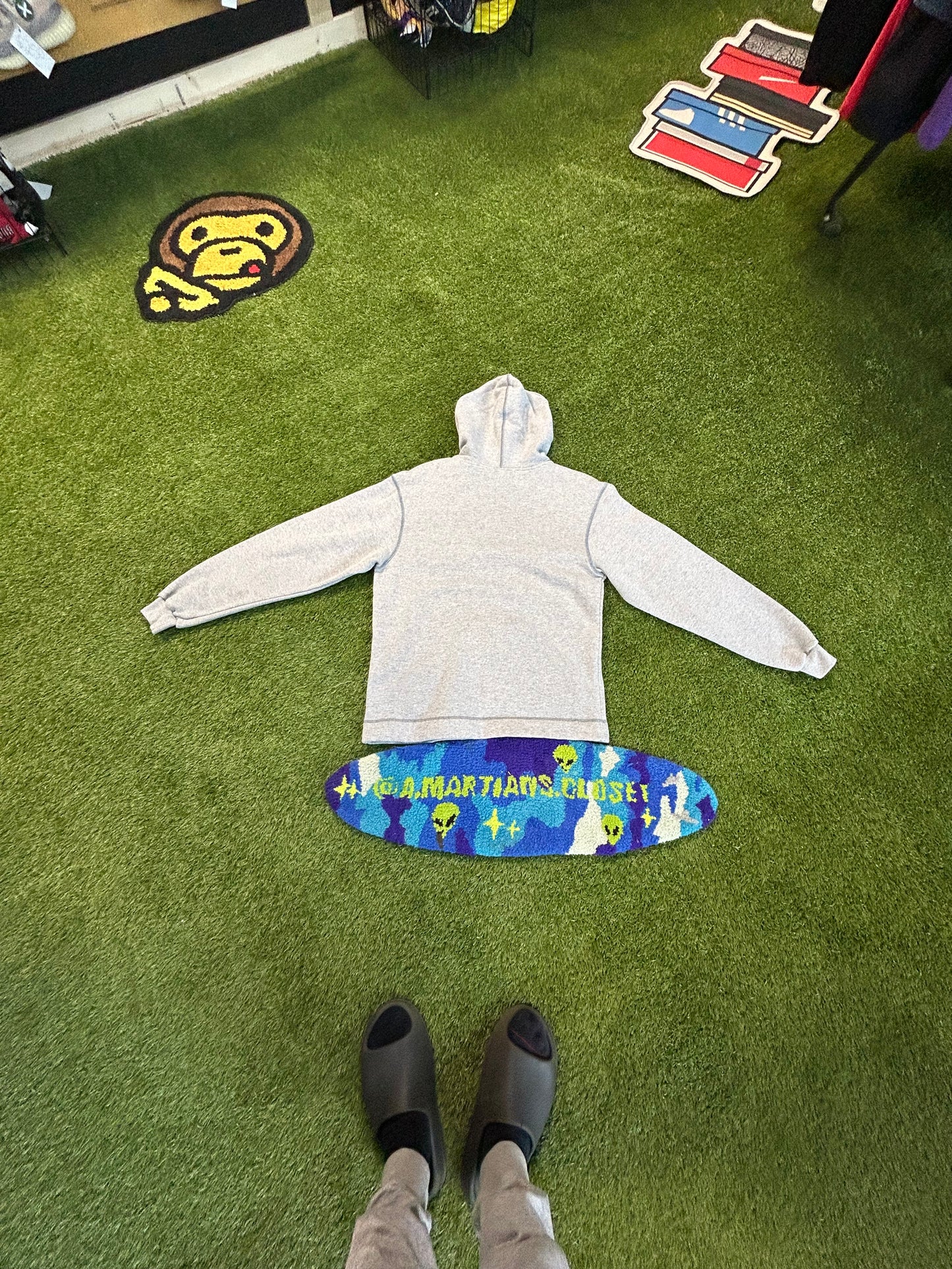 Vintage 90s Embroidered Airborne Hoodie