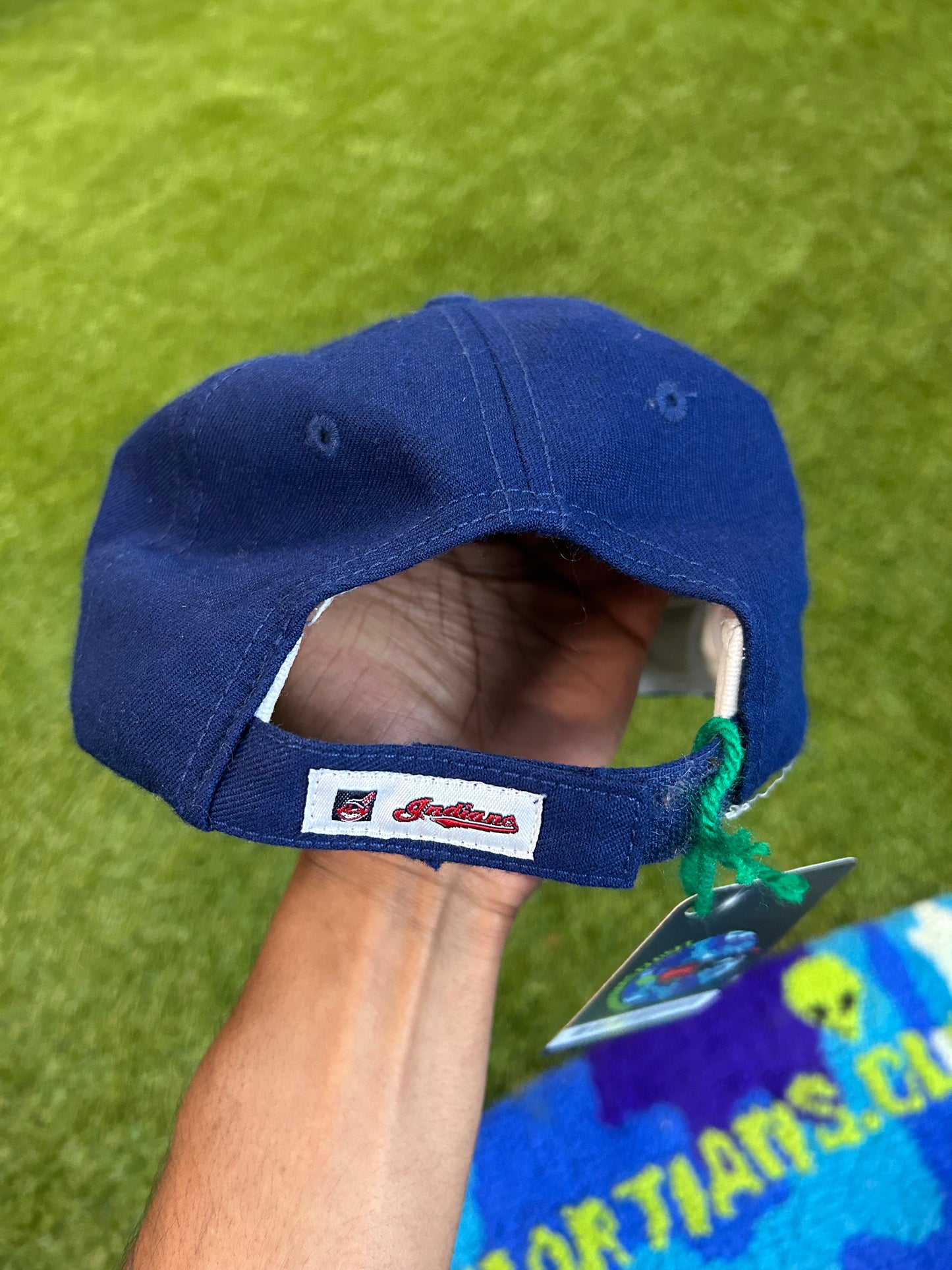 Y2K Cleveland Indians Velcro Back Hat