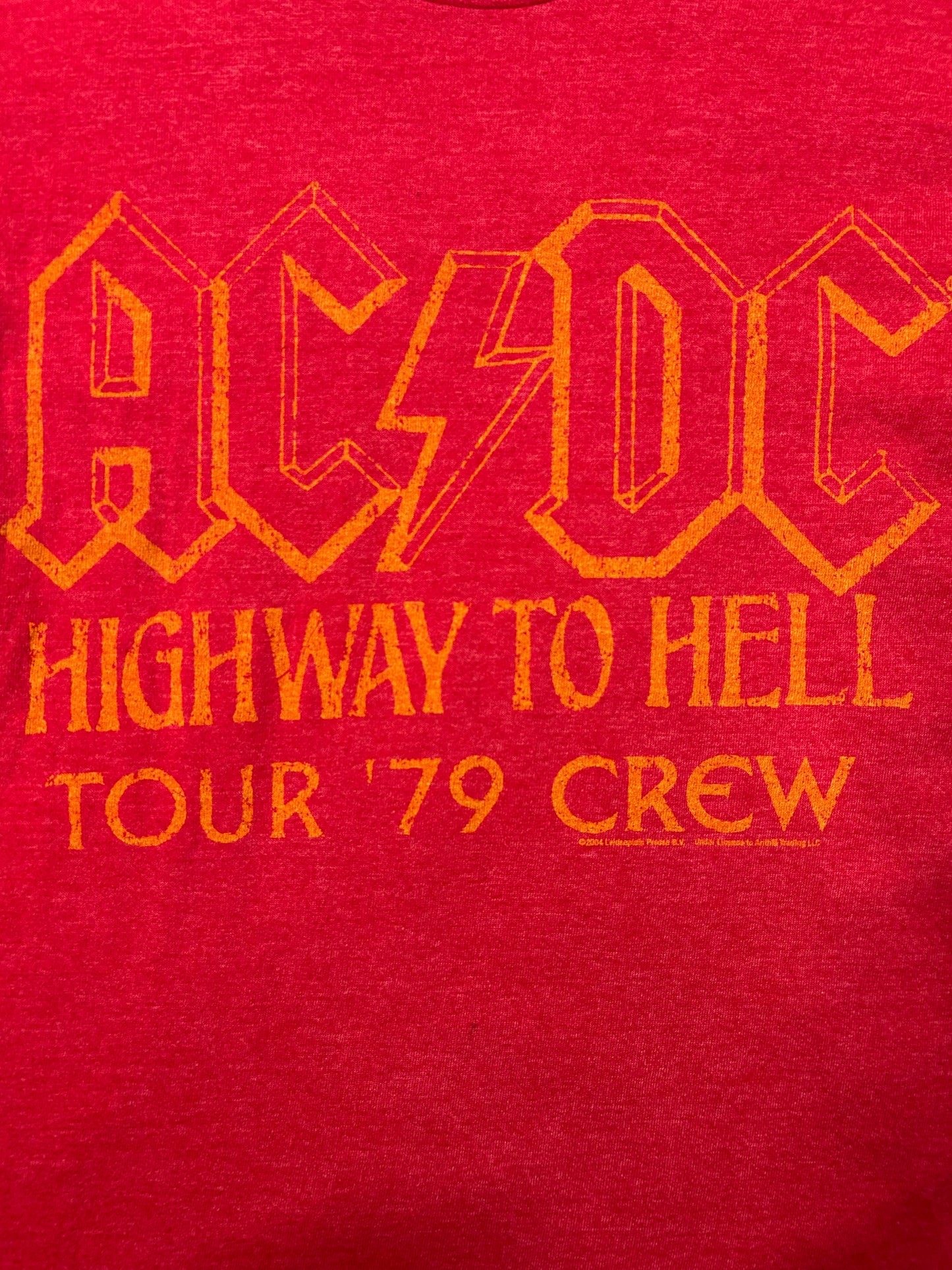 2004 RePrint AC/DC Highway To Hell Tee