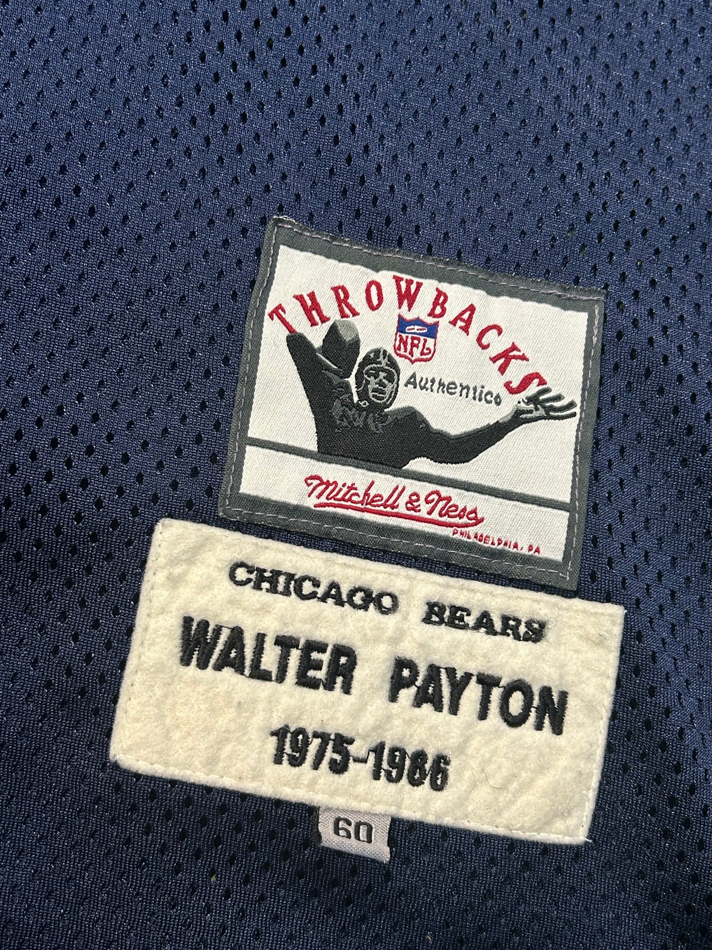 Y2K Chicago Bears Walter Payton #34 Mitchell & Ness NFL Jersey
