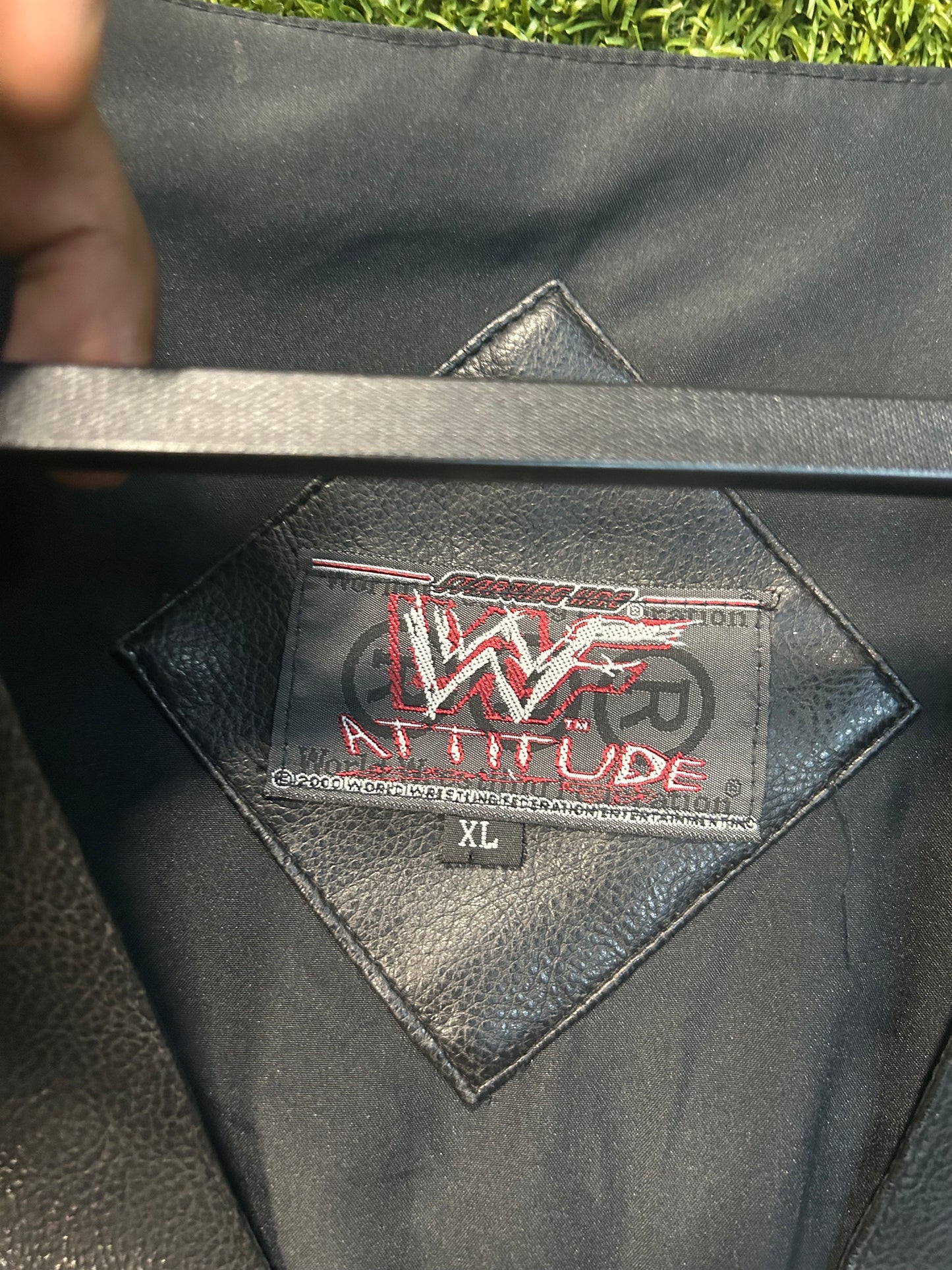 Y2K WWF Stone Cold Steve Austin Leather Vest
