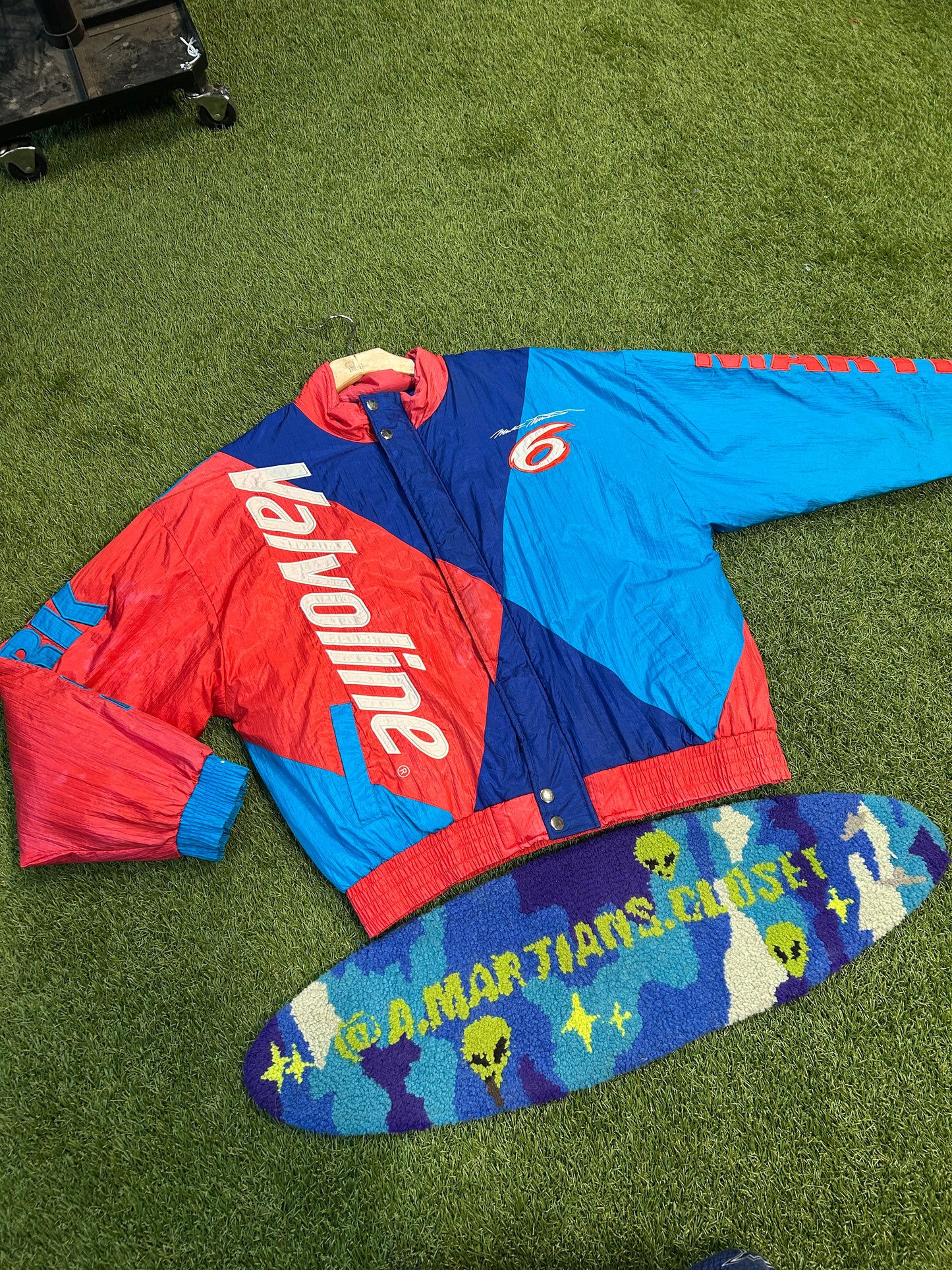 Vintage Mark Martin Valvoline #6 NASCAR Jacket