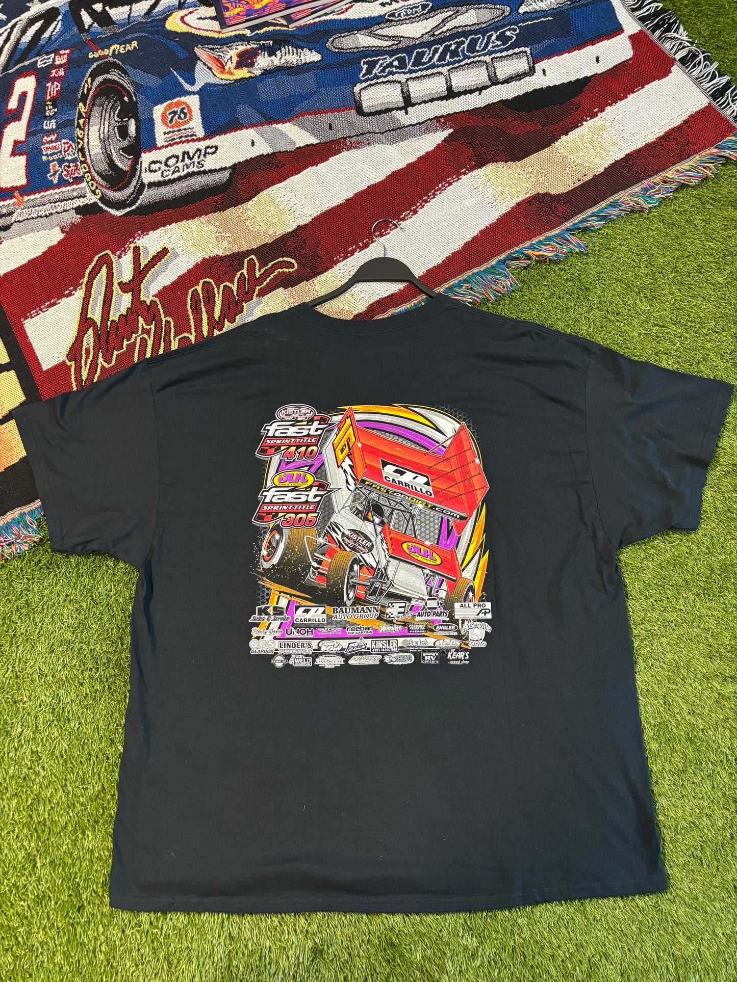 2016 Kistler Racing Products Sprint car T-Shirt Size 3XL Gildan ultra cotton tag