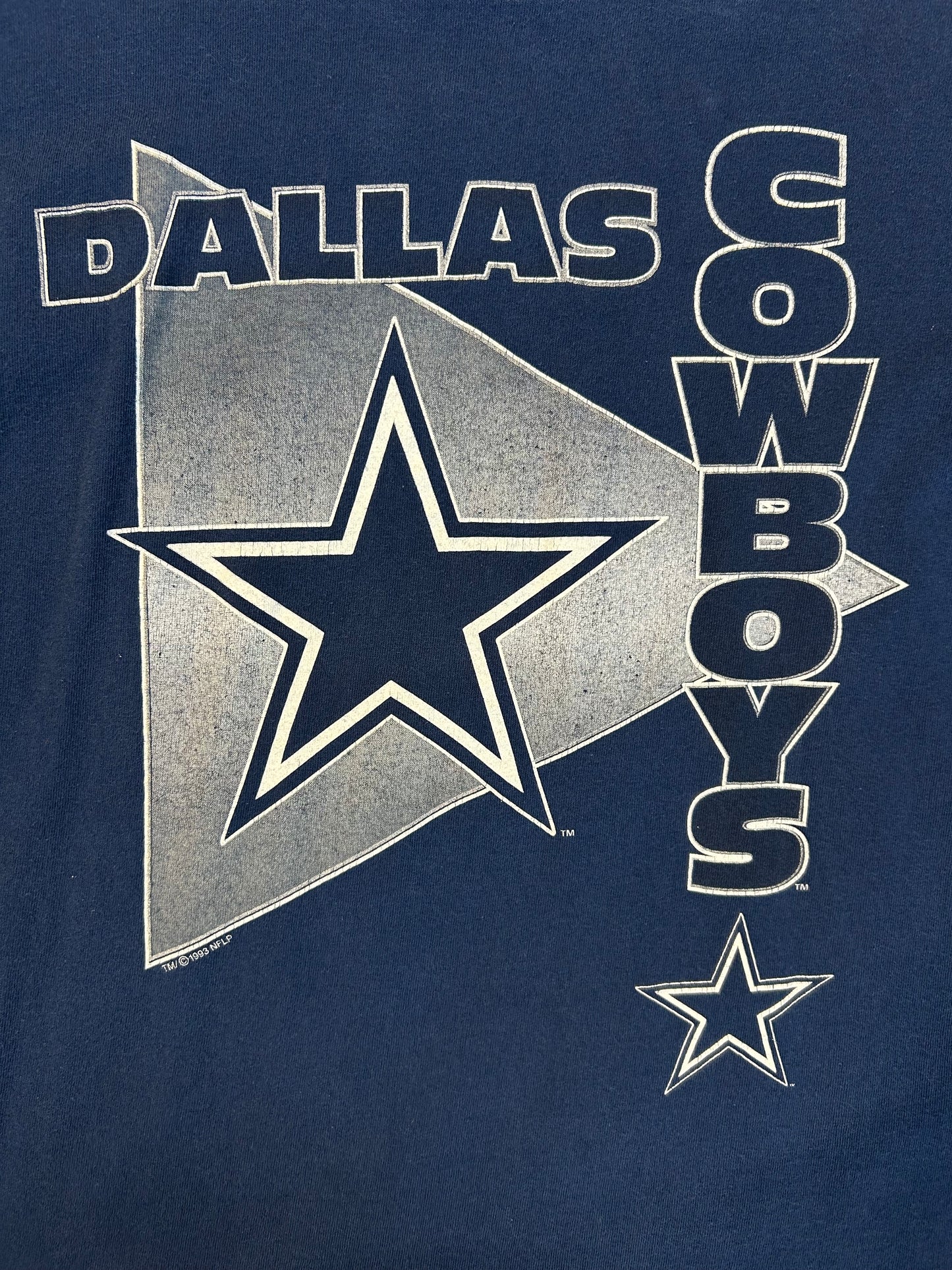 Vintage Dallas Cowboys Front Hit Only Starter Tee