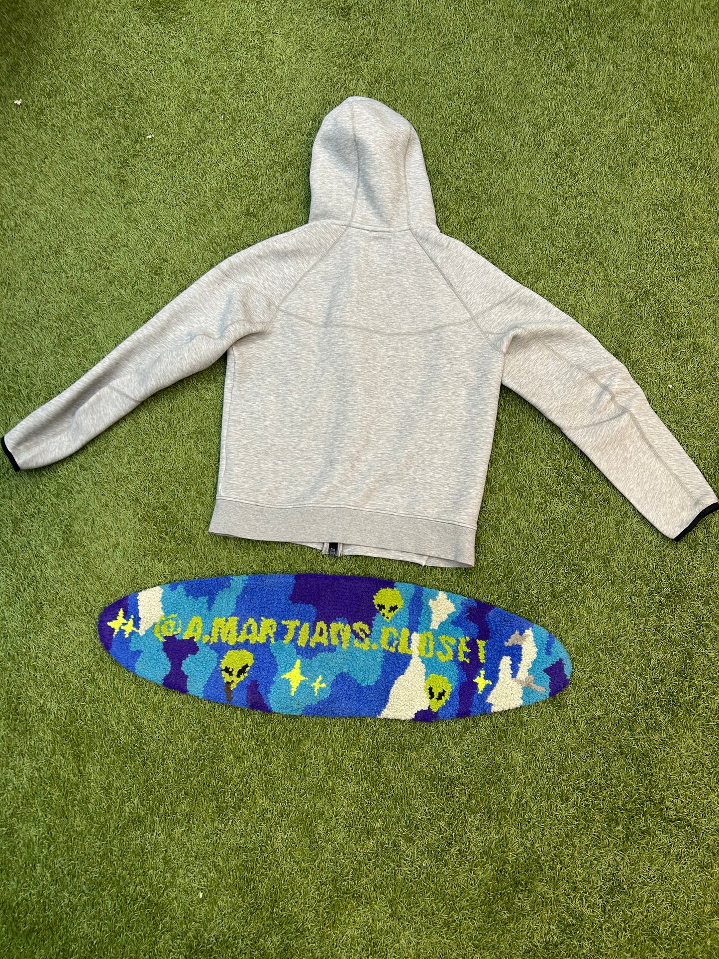 Used Grey Nike Tech Jacket