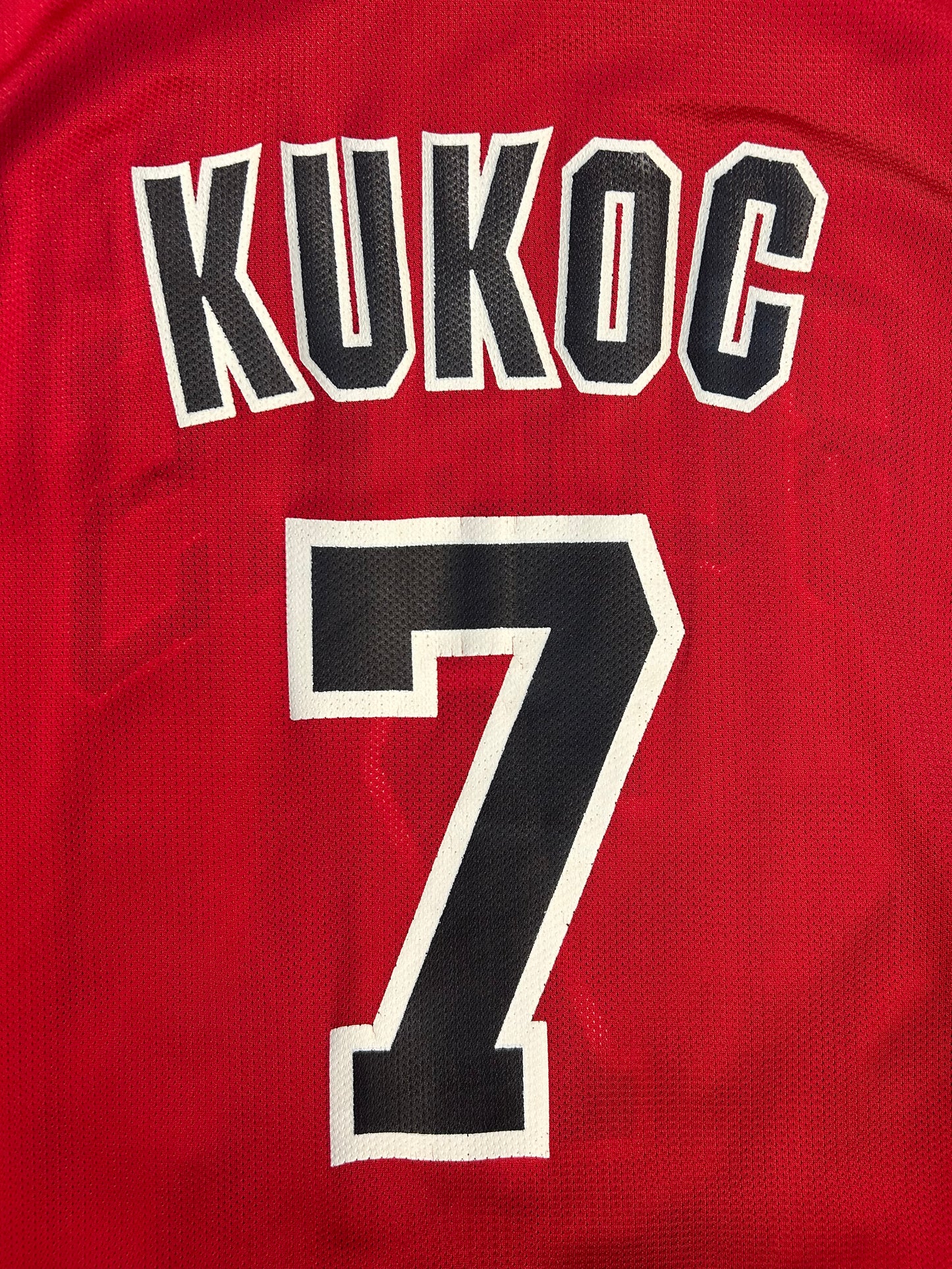 Vintage 90s Chicago Bulls Tony Kukoc #7 Champion Brand Jersey