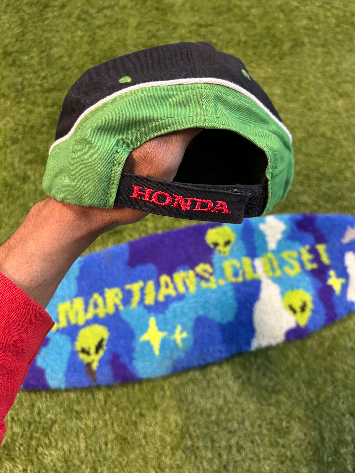 Honda Velcro Strap Back Hat