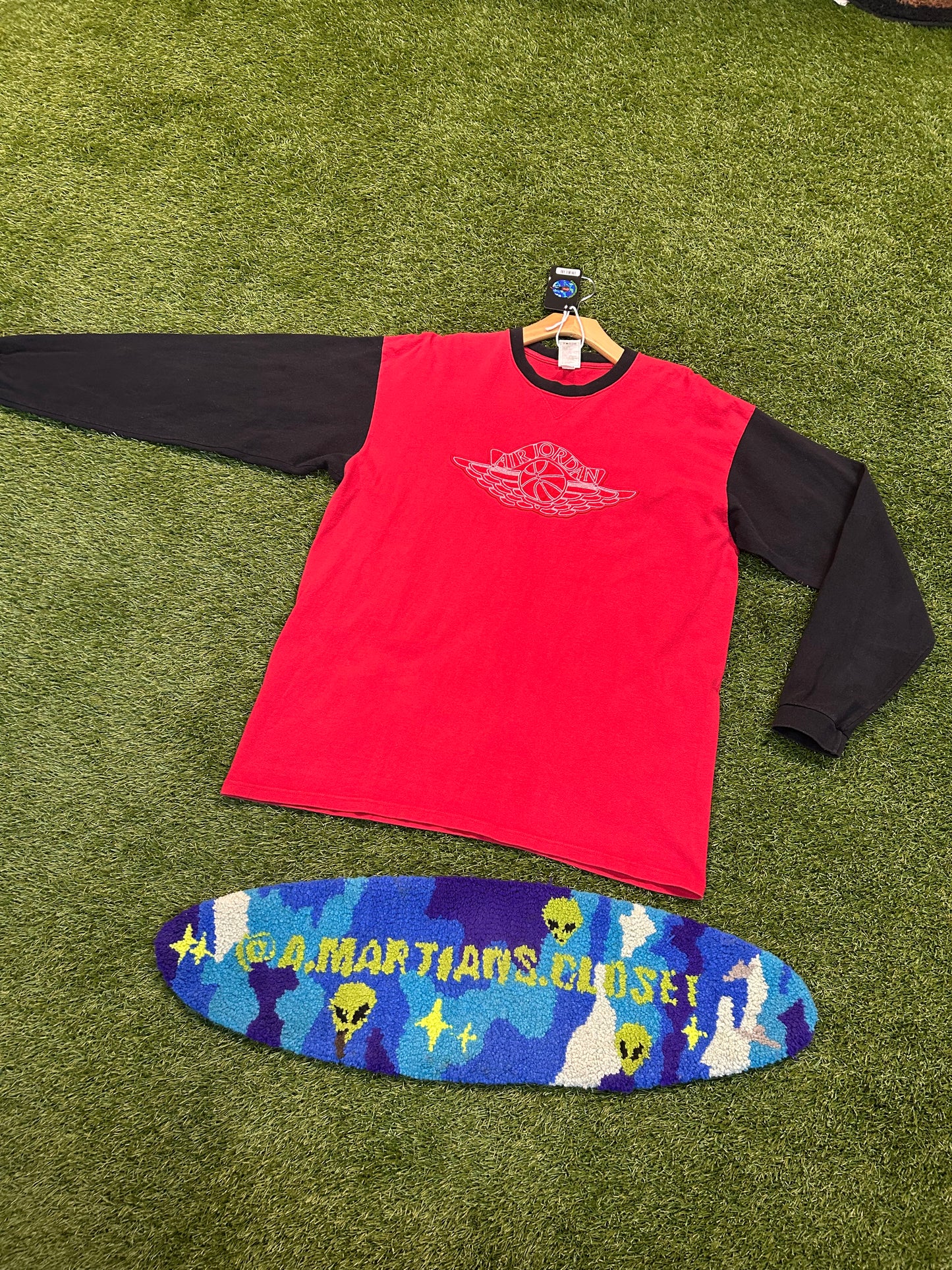 Y2K Air Jordan Flight Logo L/S Tee