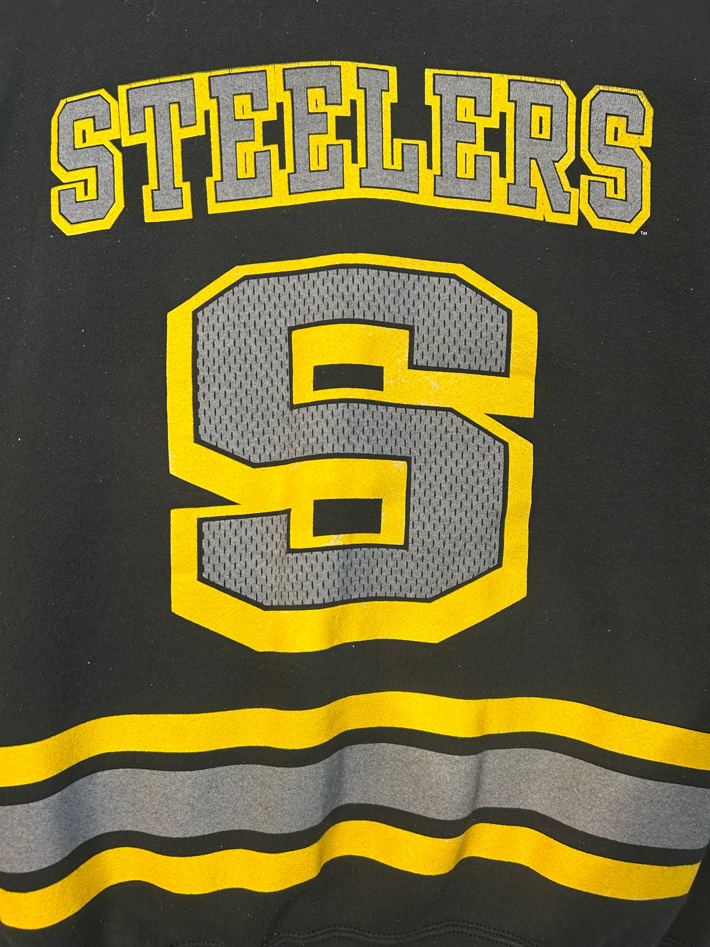 Vintage 1995 Pittsburgh Steelers NFL Crewneck Front & Back Hit