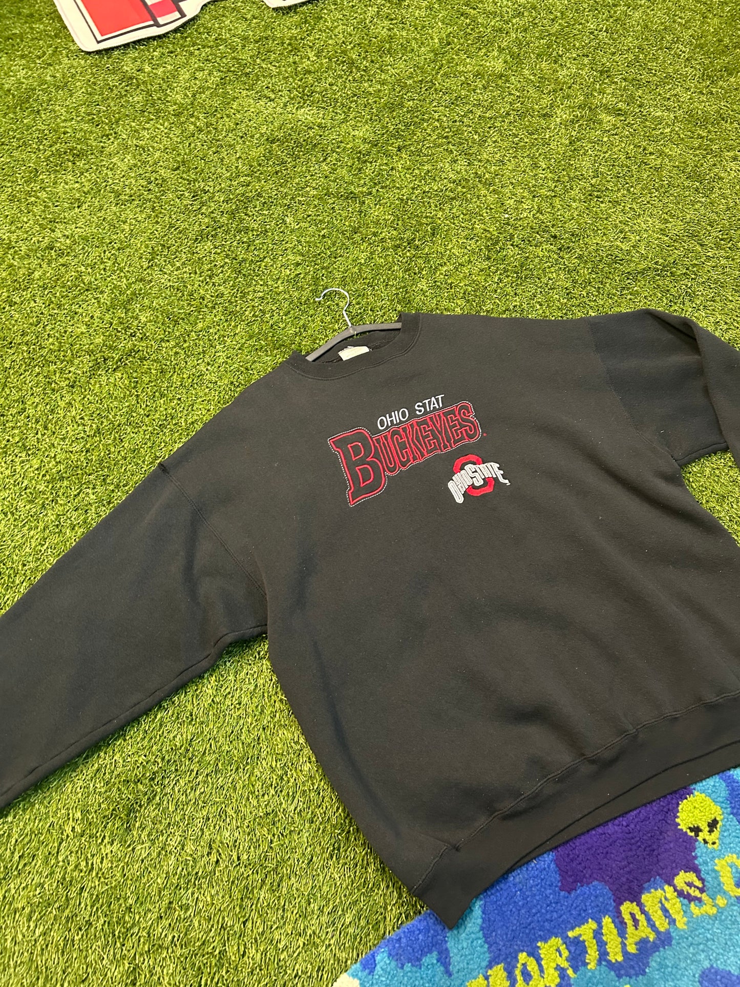 Vintage 80s Ohio State Embroider Crewneck