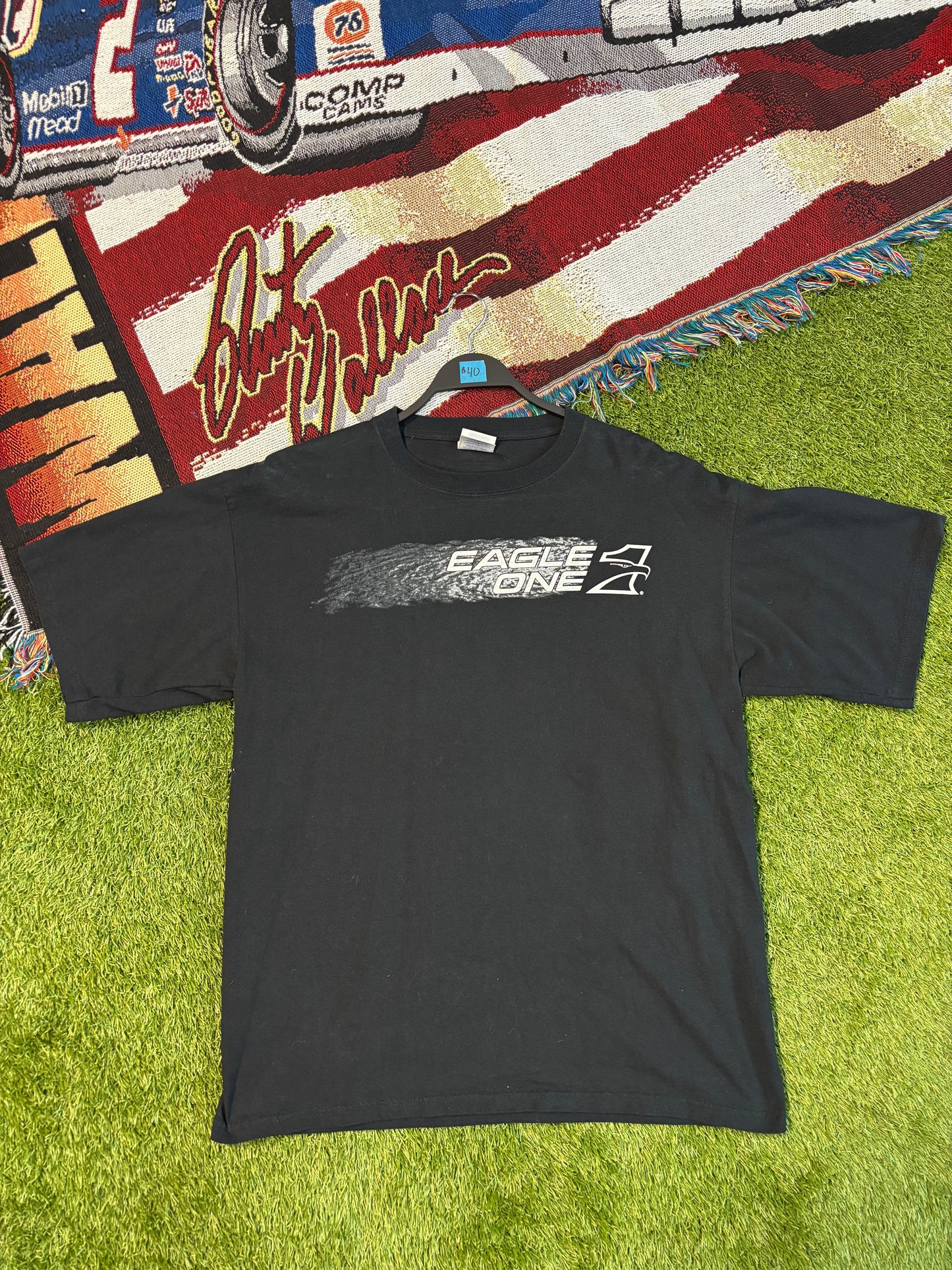 Mark Martin Eagle One Roush Racing NASCAR T-Shirt Size XL Santee Gold Tag