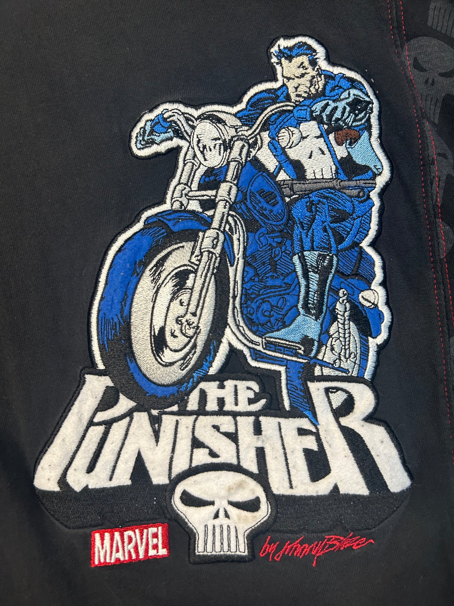 Rare Vintage Marvel X Johnny Blaze Punisher Tee